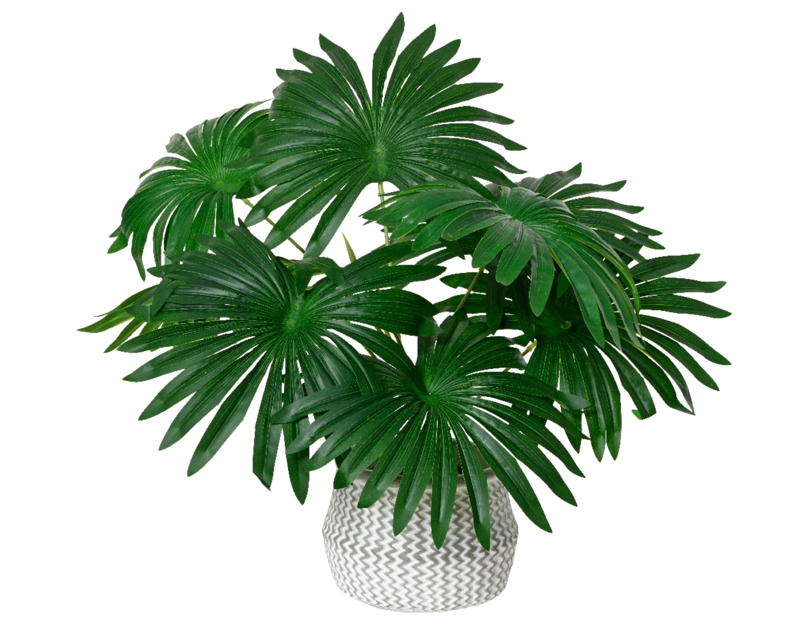 Kunstpflanze, Decoris season decorations, Künstliche Palme 50cm im Topf Grü günstig online kaufen