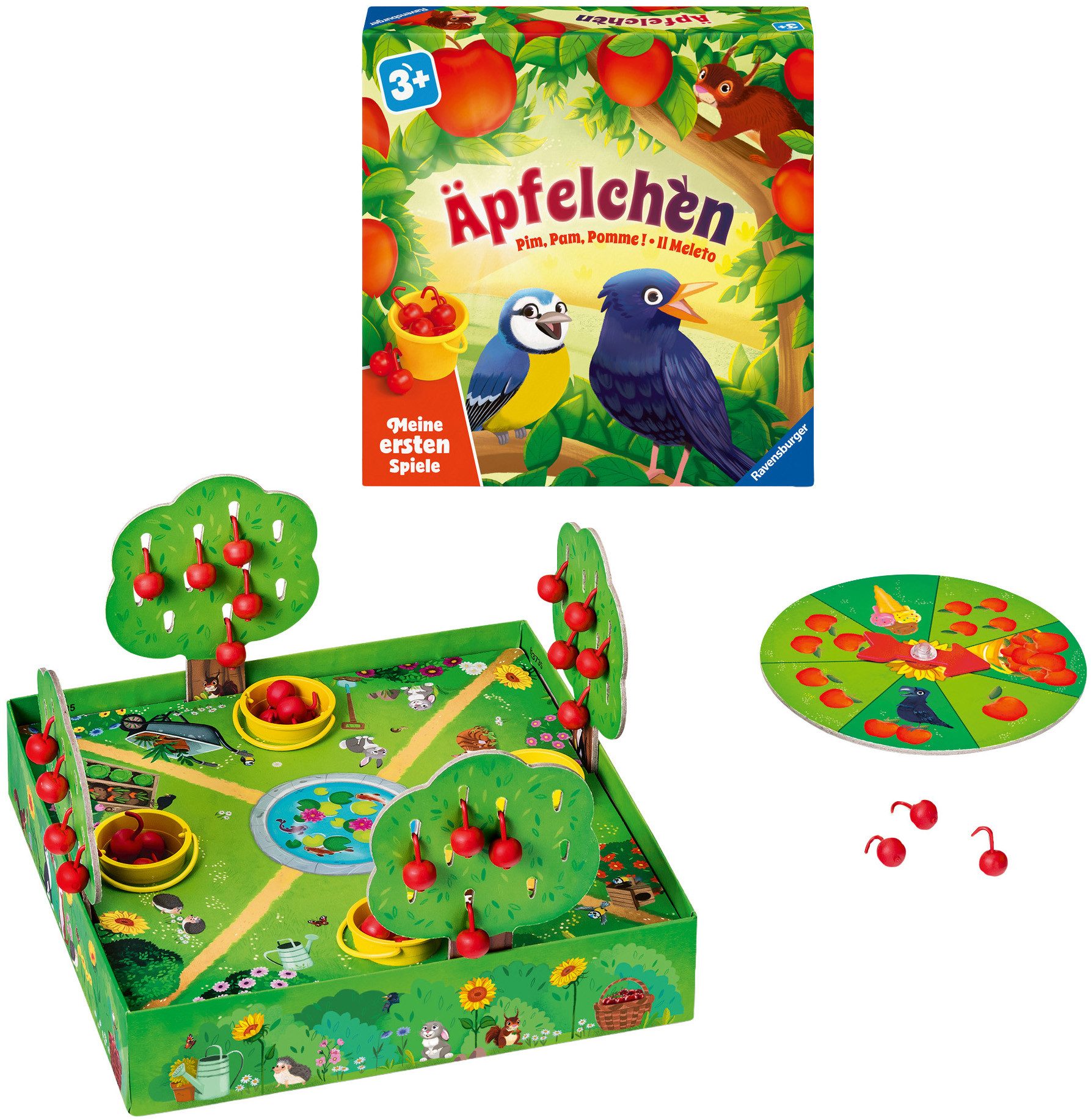Ravensburger Spiel Äpfelchen, Kinderspiel, Made in Europe