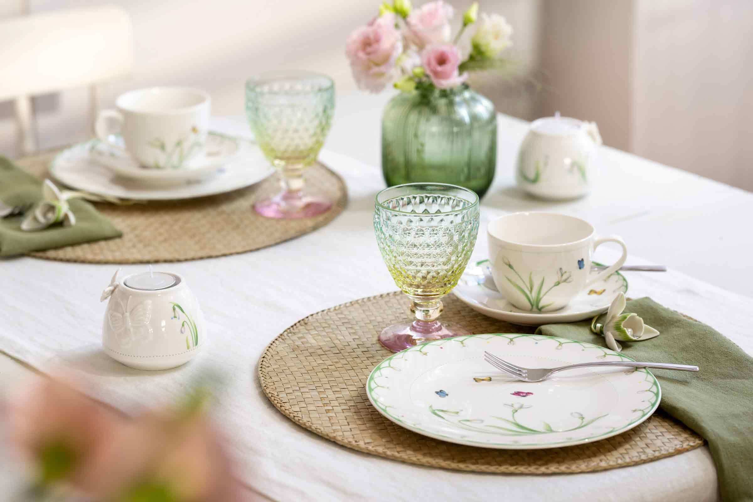 Villeroy & Boch Glas Boston Pearl Wasserkelche 250 ml 4er Set, 4-tlg., Glas