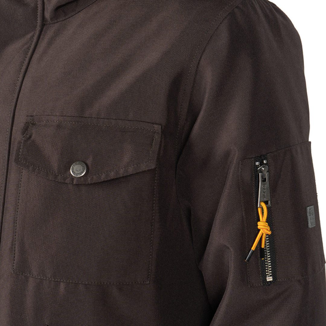Helstons Motorradjacke Trooper Motorrad Textiljacke Rückenprotektor enthalten,Ellenbogenprotektoren enthalten,herausn