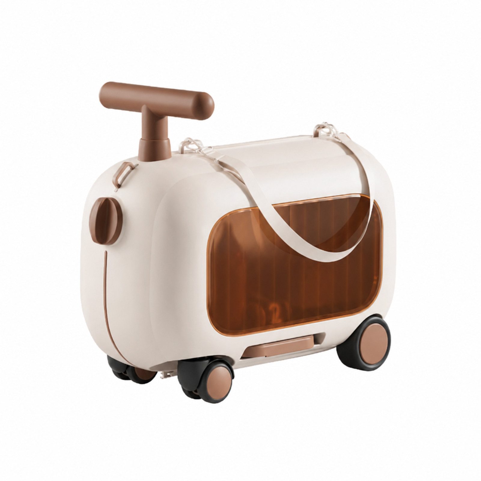 Jumpeak Kinderkoffer Perfekter Kindertrolley,zum Sitzen & Ziehen,für Flugreisen, 4 Rollen, Praktischer Sicherer Reisebegleiter,für Kinder,mit Sitz & Stauraum