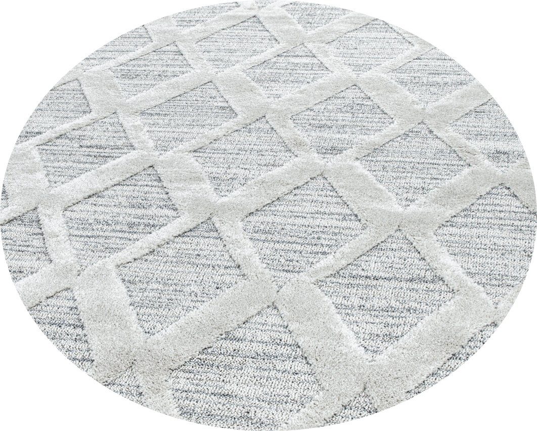 Homtex Hochflor-Teppich, Ø 80 cm Rund, günstig online kaufen