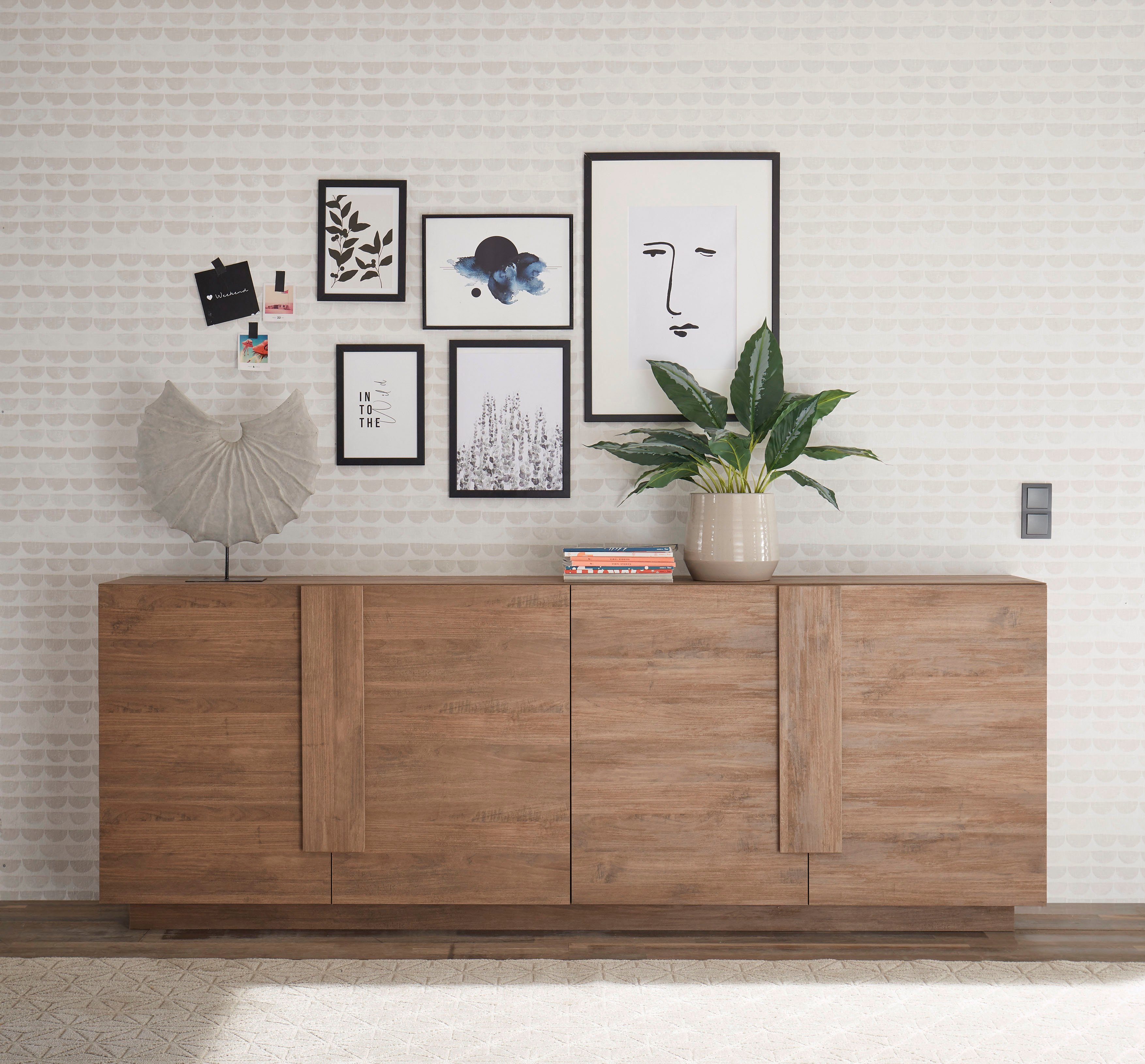 INOSIGN Sideboard Jupiter, Breite 241 cm, Kommode 4 Türen - Soft Closing, A günstig online kaufen