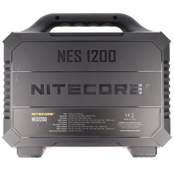 Nitecore Nitecore NES1200 Power Station mit 348000mAh Kapazität, perfekt als m Akku