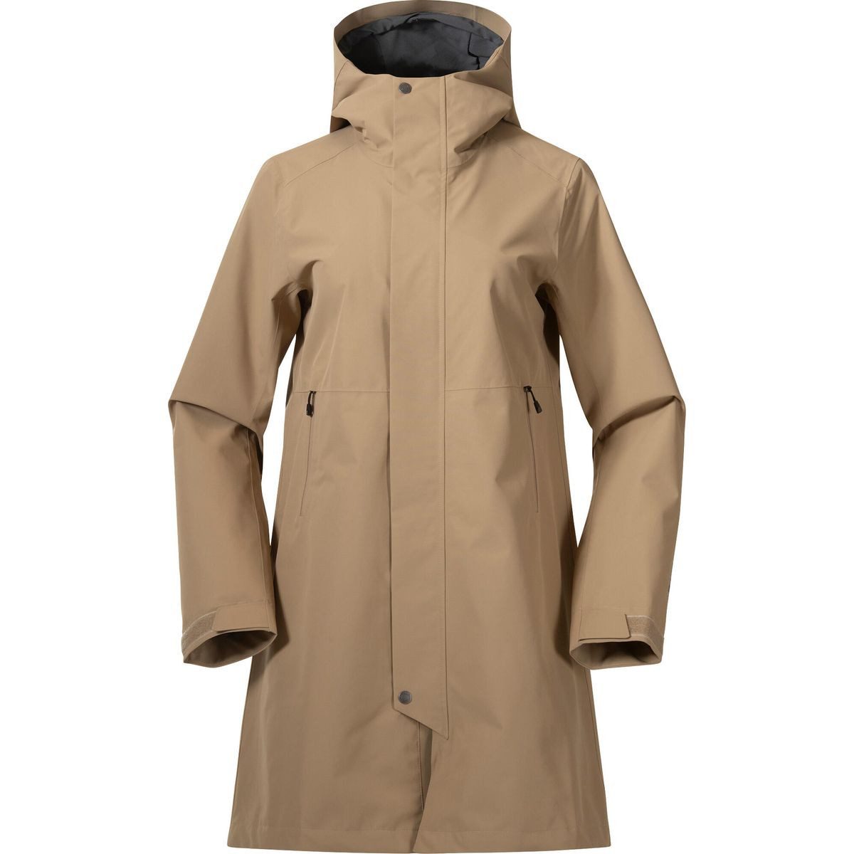 Bergans Outdoorjacke Urban 2L Shell Coat Women Stilvoller, wasserdichter Mantel für Stadt und Natur mit
