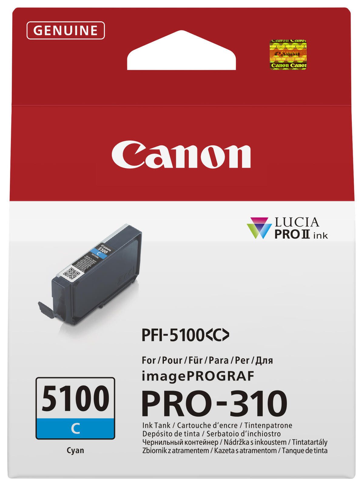 Thumbnail - Canon Canon Tinte PFI-5100 C Tintenpatrone