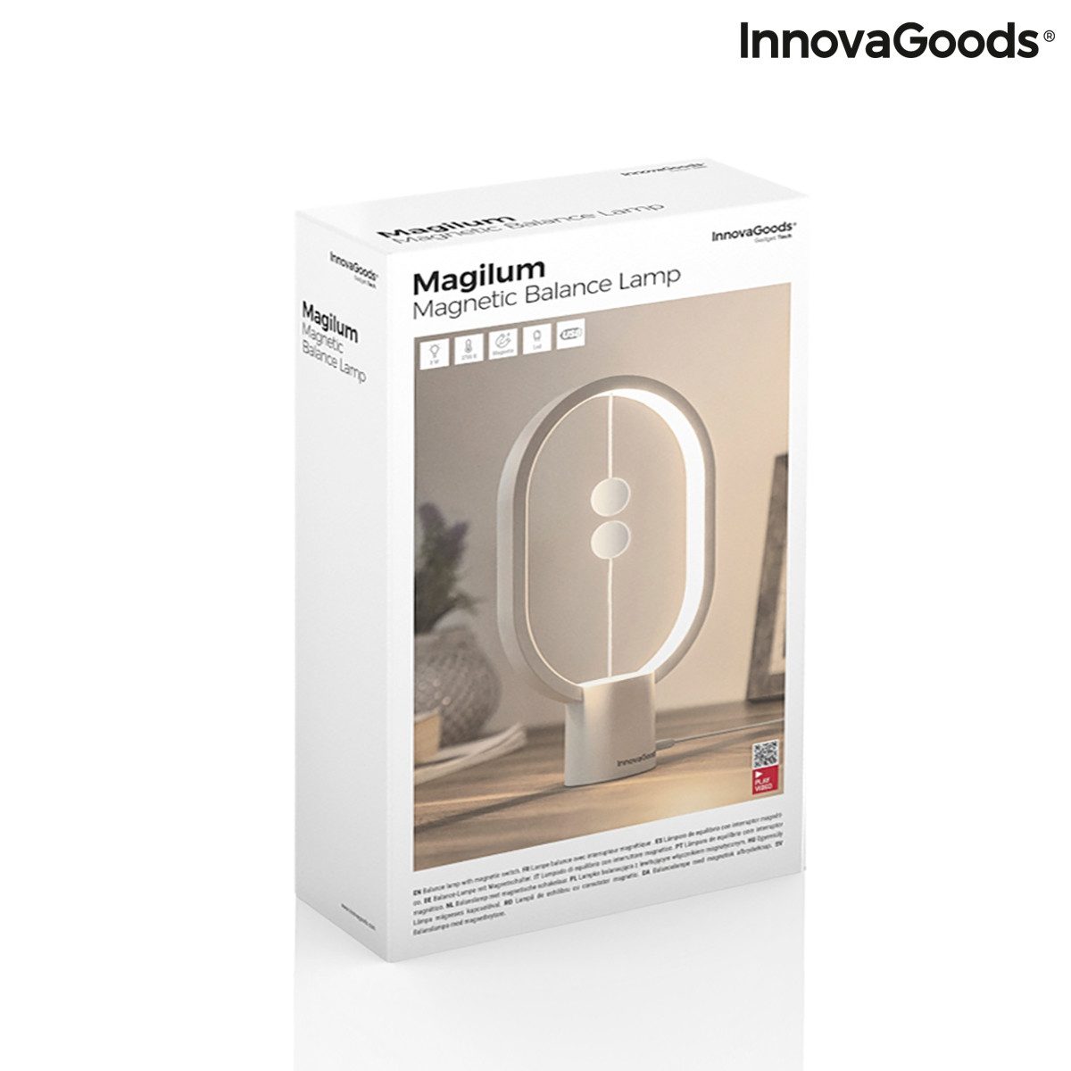 InnovaGoods Dekolicht Gleichgewichtslampe mit Magnetschalter Magilum InnovaGoods