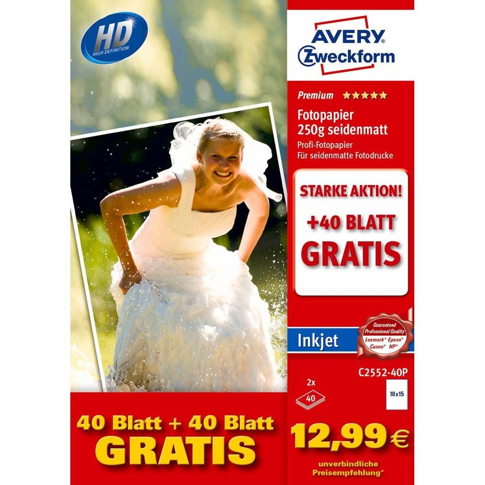 Avery Zweckform Fotopapier