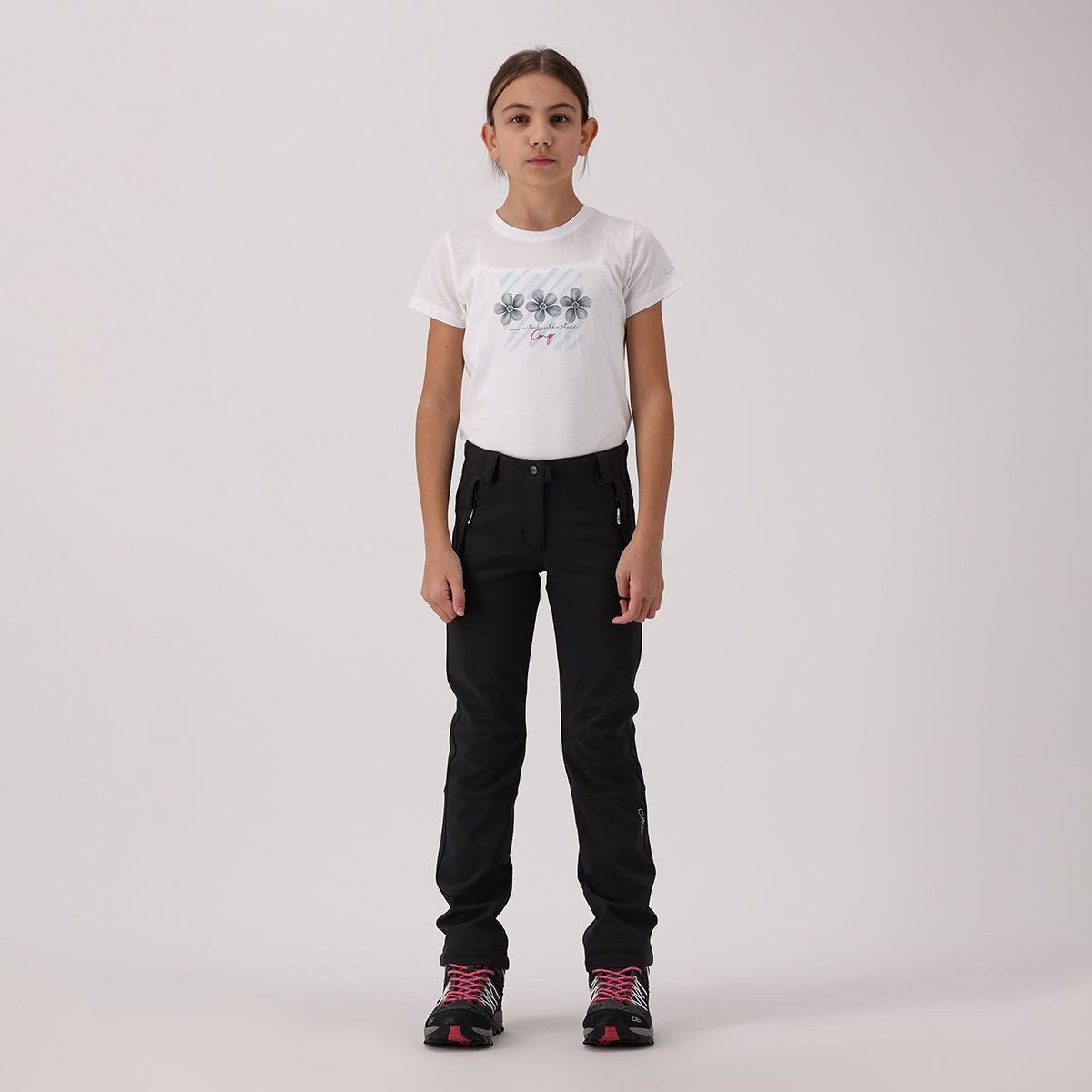 CMP Outdoorhose KID G Long Pant Komfortable, wasserdichte Kinderhose aus Softshell mit Fleecefutter – Bild 3 von 5