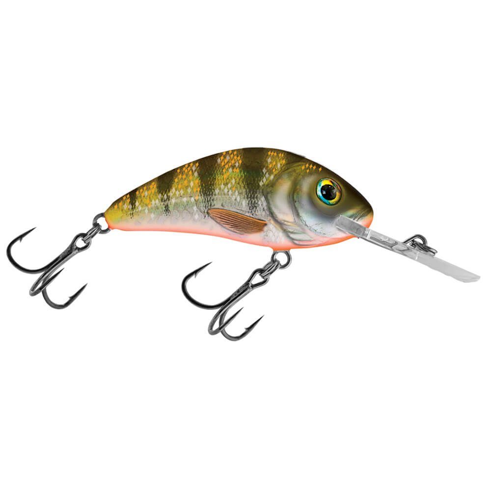 Kunstköder Salmo Rattlin Hornet Wobbler Yellow Holo Perch YHP