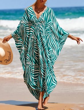 FIDDY Strandkleid Bedruckte Bademäntel für Damen – Strand-Bikini-Überzüge – Maxikleider