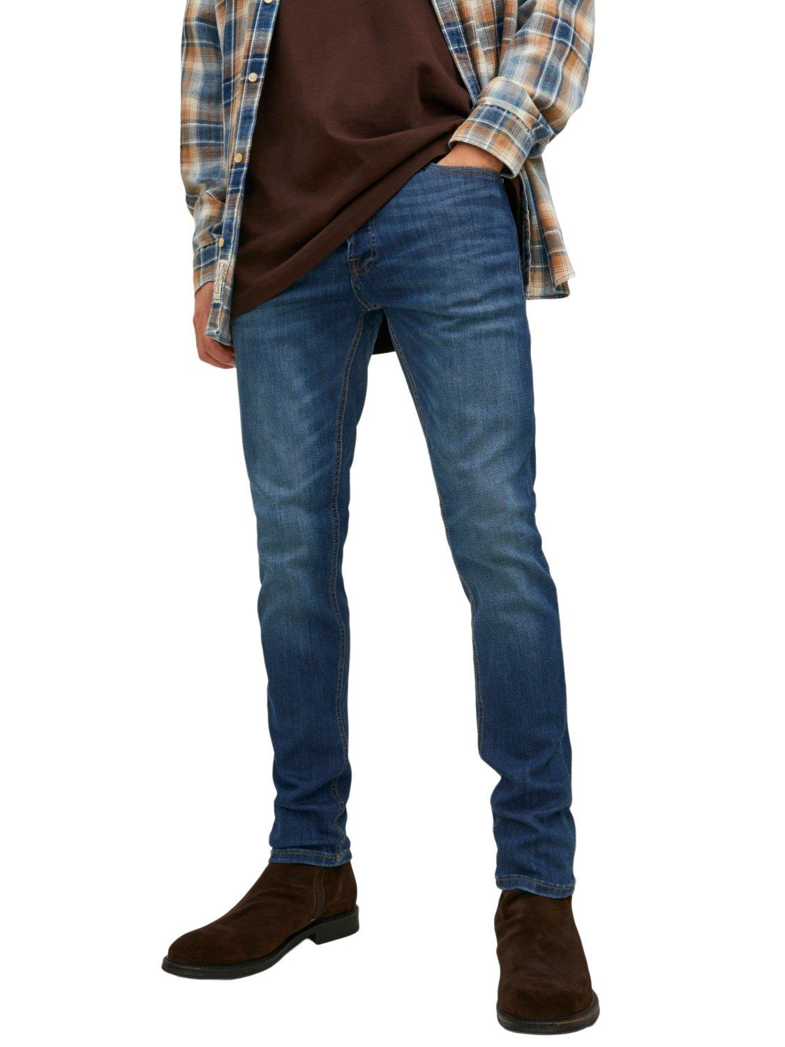 Jack & Jones Slim-fit-Jeans JJIGLENN JJORIGINAL AM 819 mit Stretch günstig online kaufen