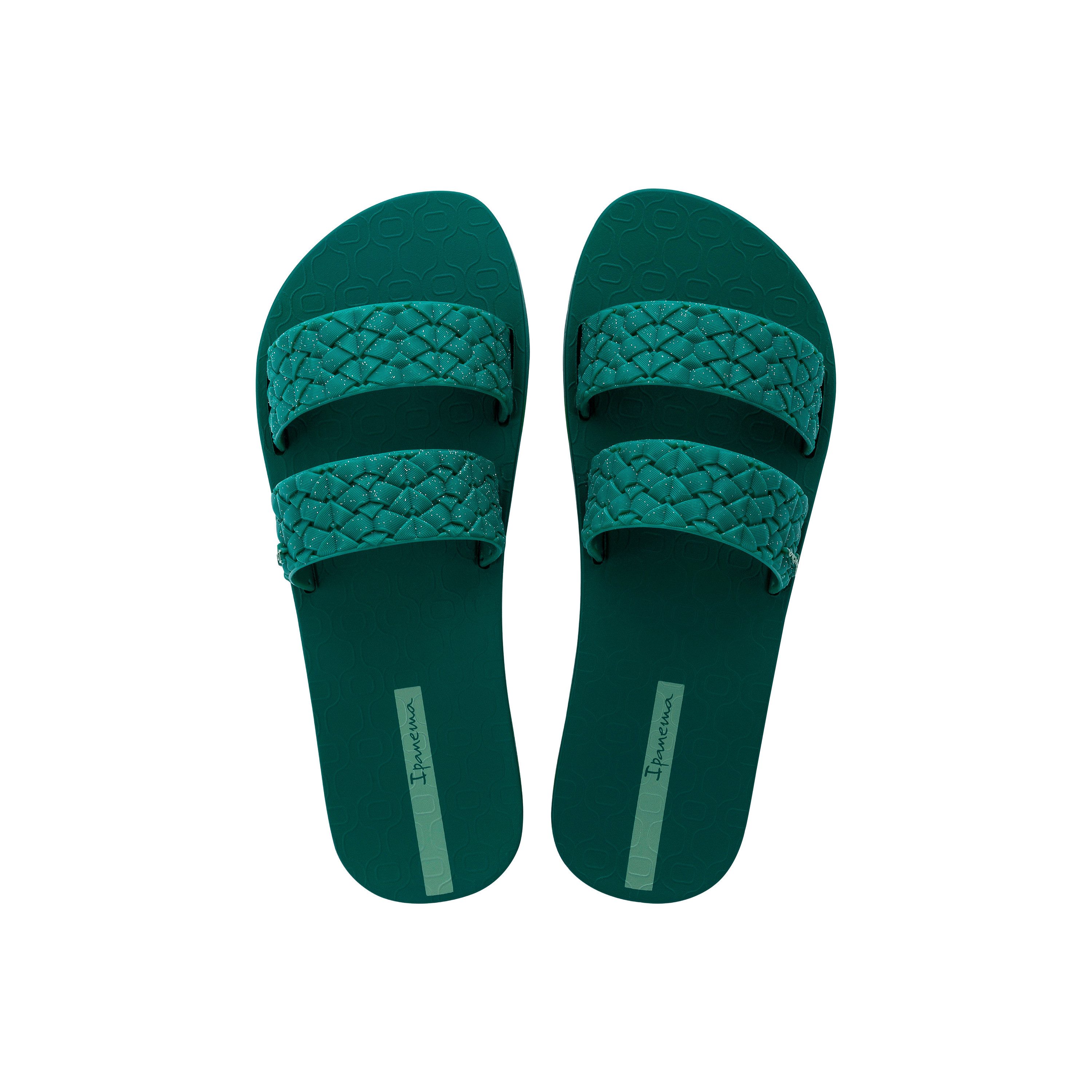 Ipanema IPANEMA RENDA II FEM - Slides Pantolette Bade-Schlappen - Doppelriemen - Flecht-Optik