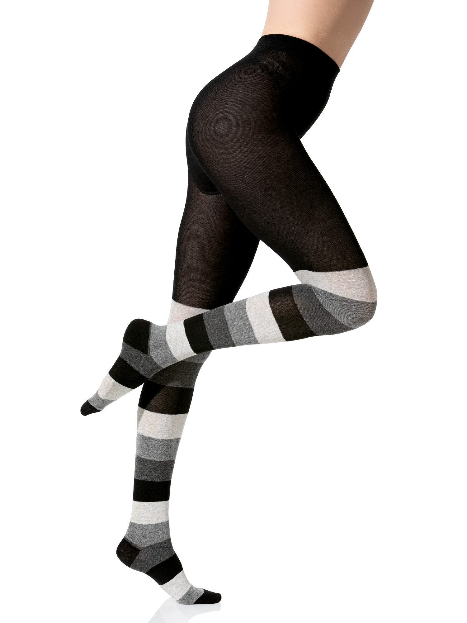 Yenita® Strickstrumpfhose Baumwoll-Strumpfhose in angenehmer Baumwollqualität