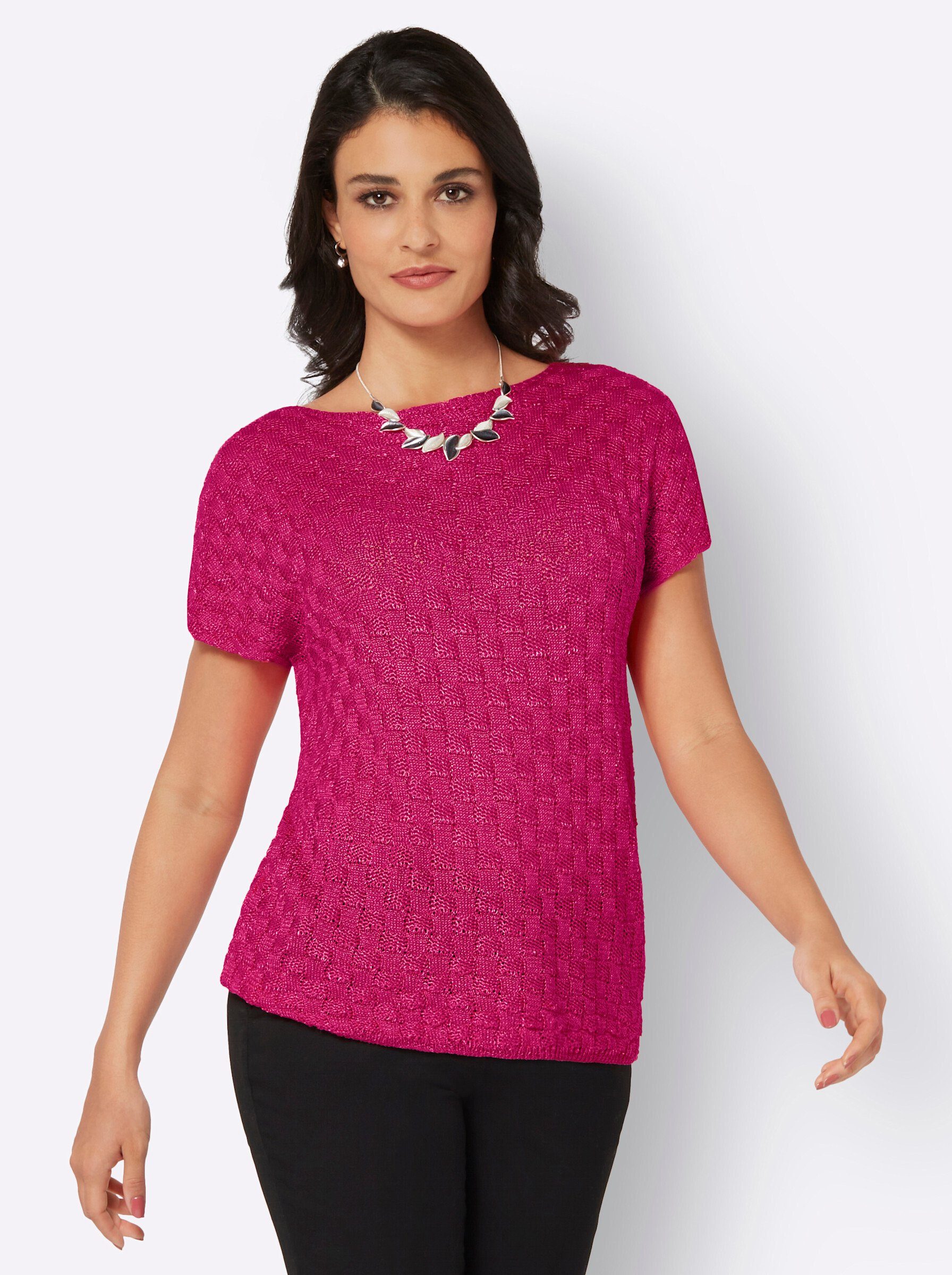 Pulli Creation L Damen Pullover Creation L Strickpullover Pullover