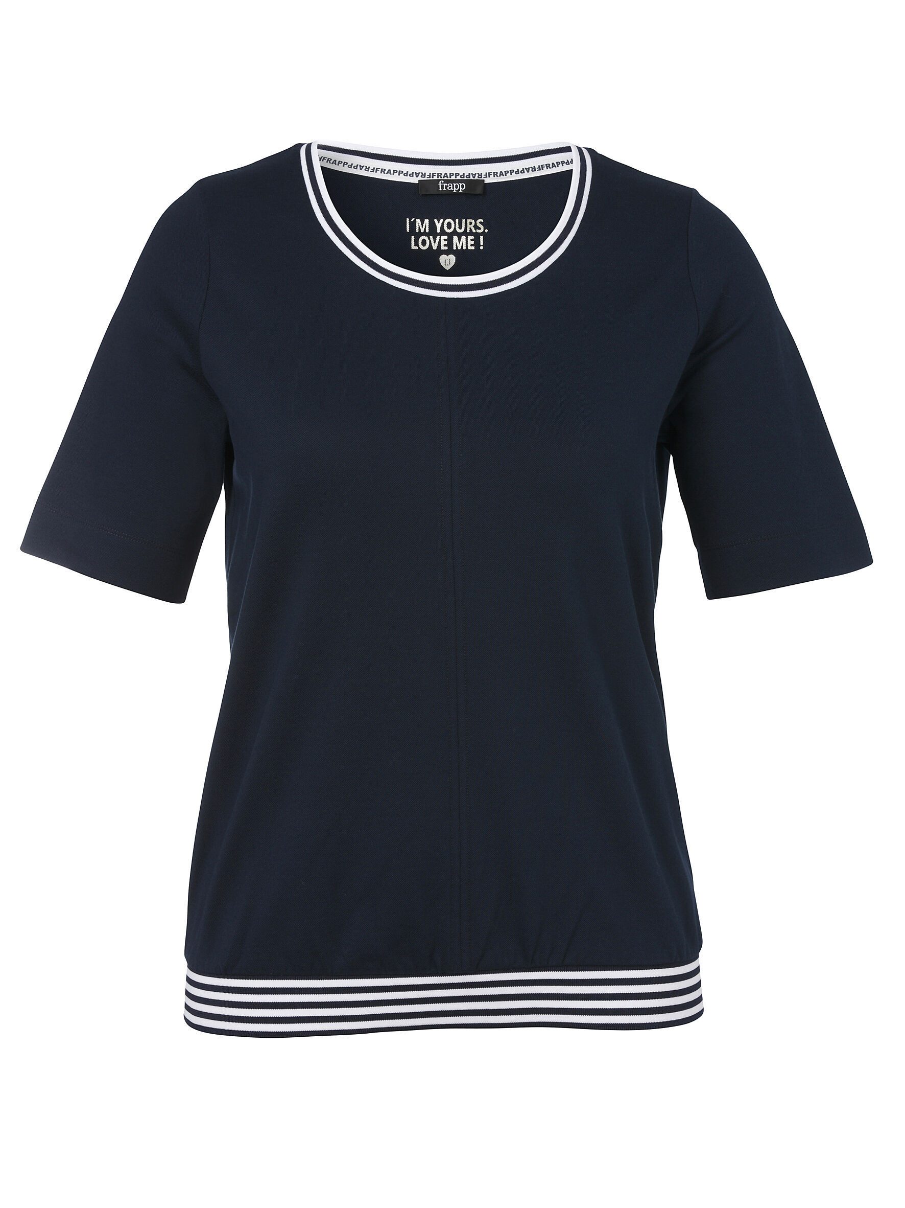 FRAPP Rundhalsshirt (1-tlg) in großen Größen günstig online kaufen