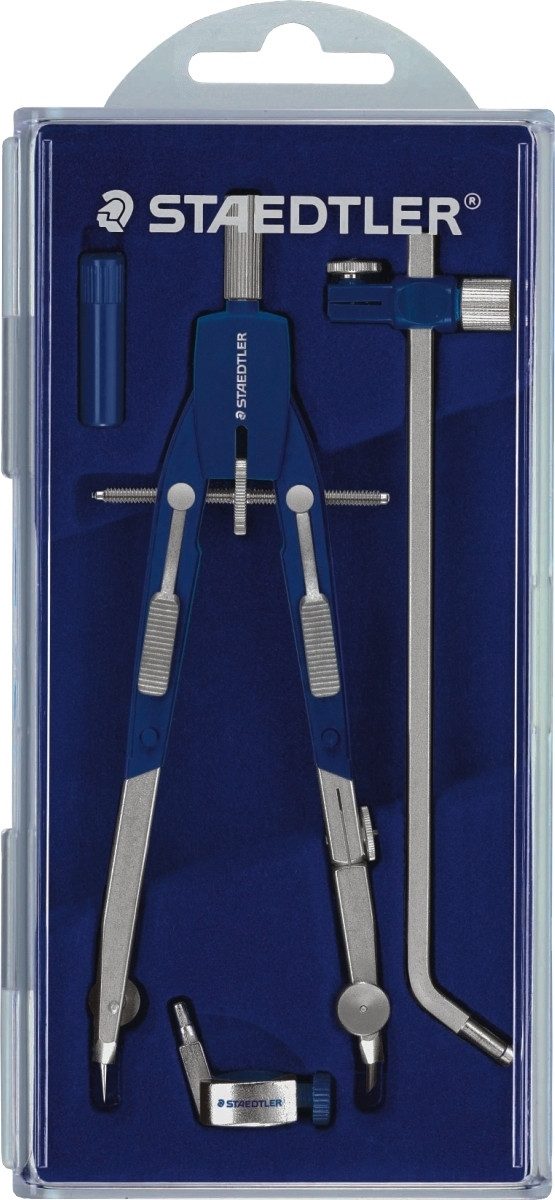 STAEDTLER Zirkel Schnellverstellzirkel Mars 552 Comfort mit Verlängerung