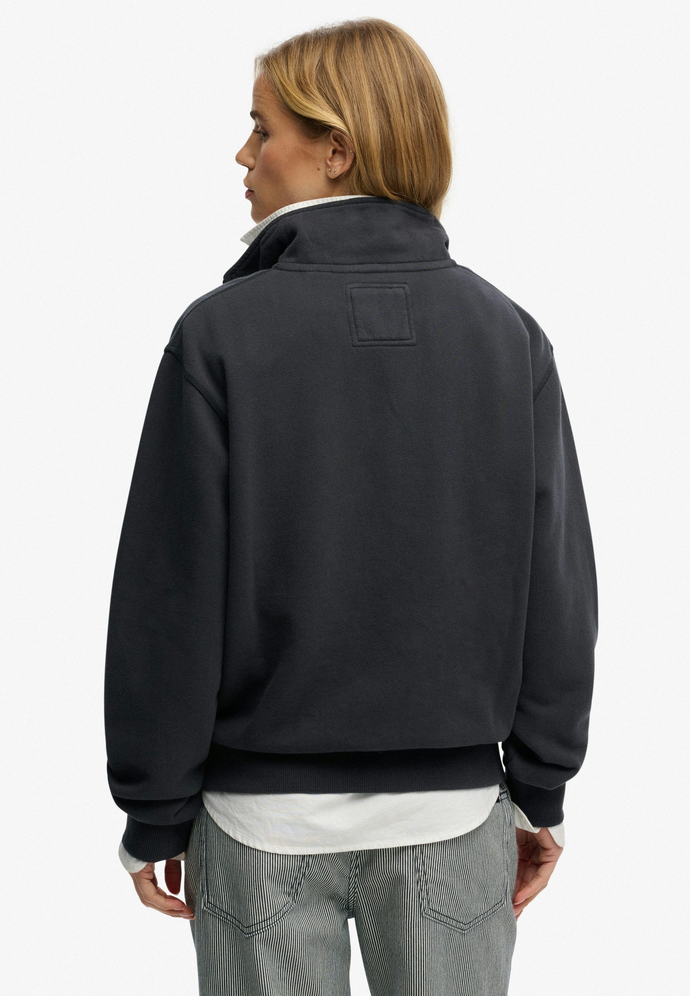 Superdry Sweatshirt ATH ESS GRAPHIC HALF ZIP