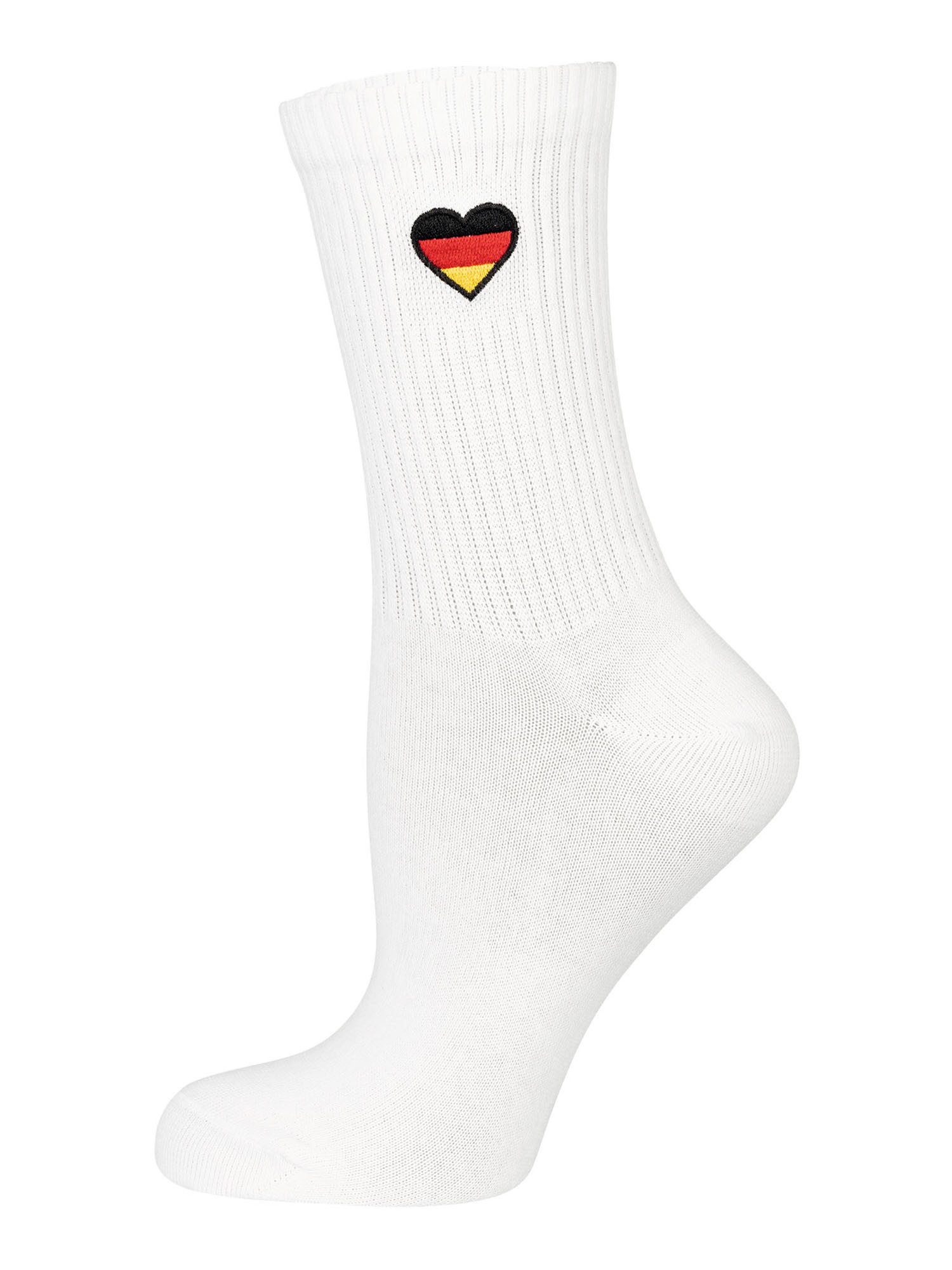 Nur Die Sportsocken Fan (2-Paar) Laufsocken, Trainingssocken, Fitnesssocken