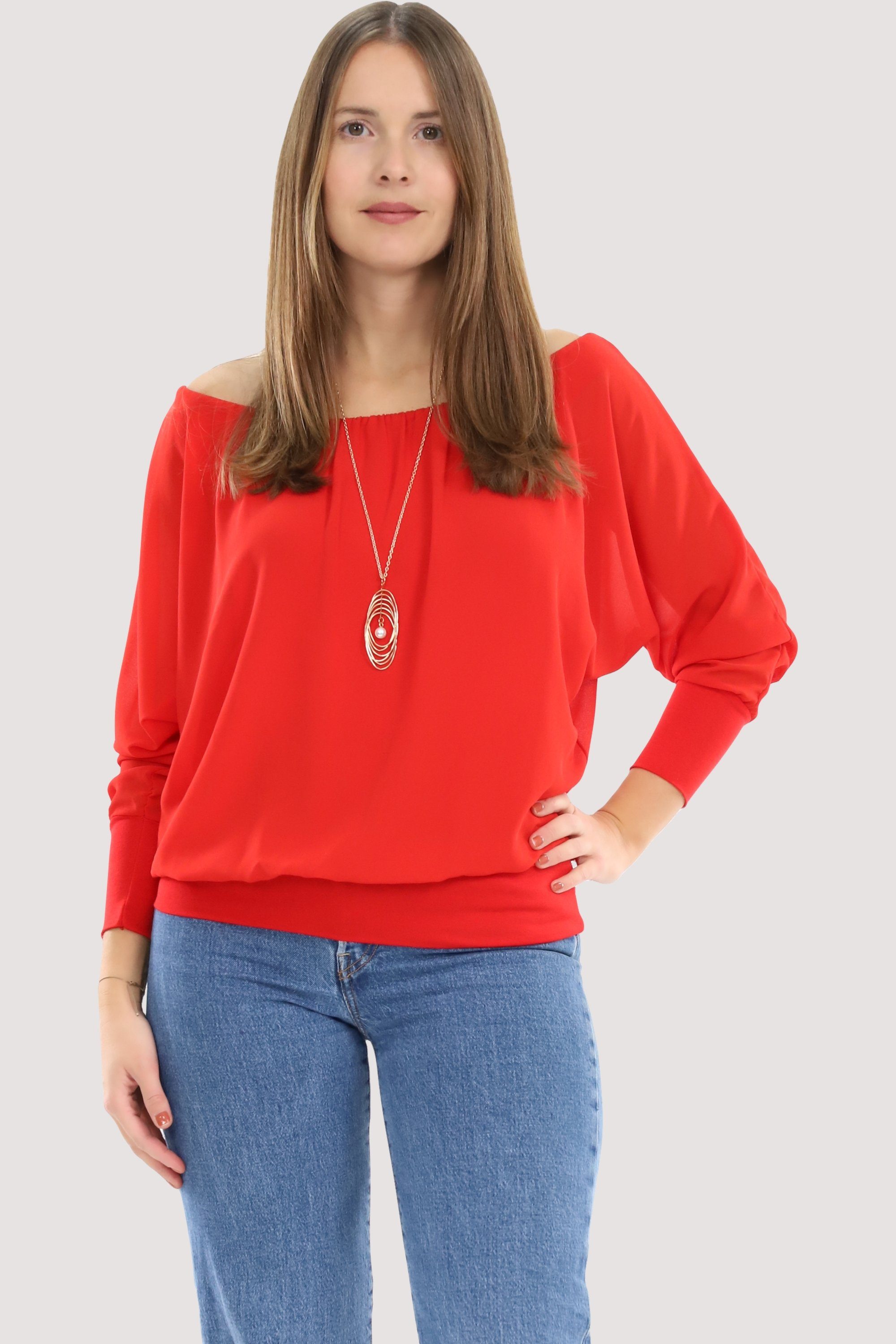 malito more than fashion Chiffonbluse 1133 günstig online kaufen