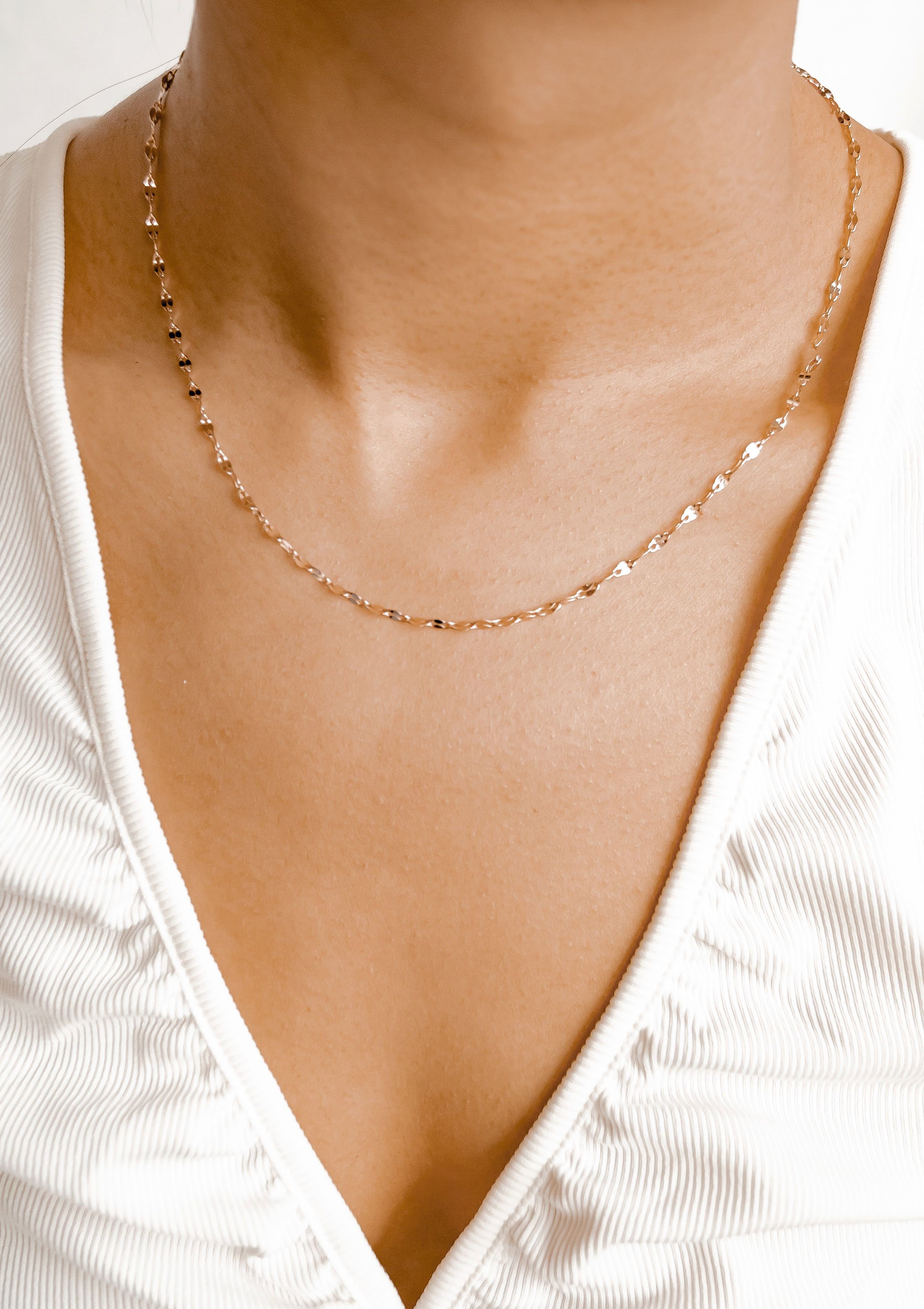 Hey Happiness Edelstahlkette Damen oval gliedrig, günstig online kaufen