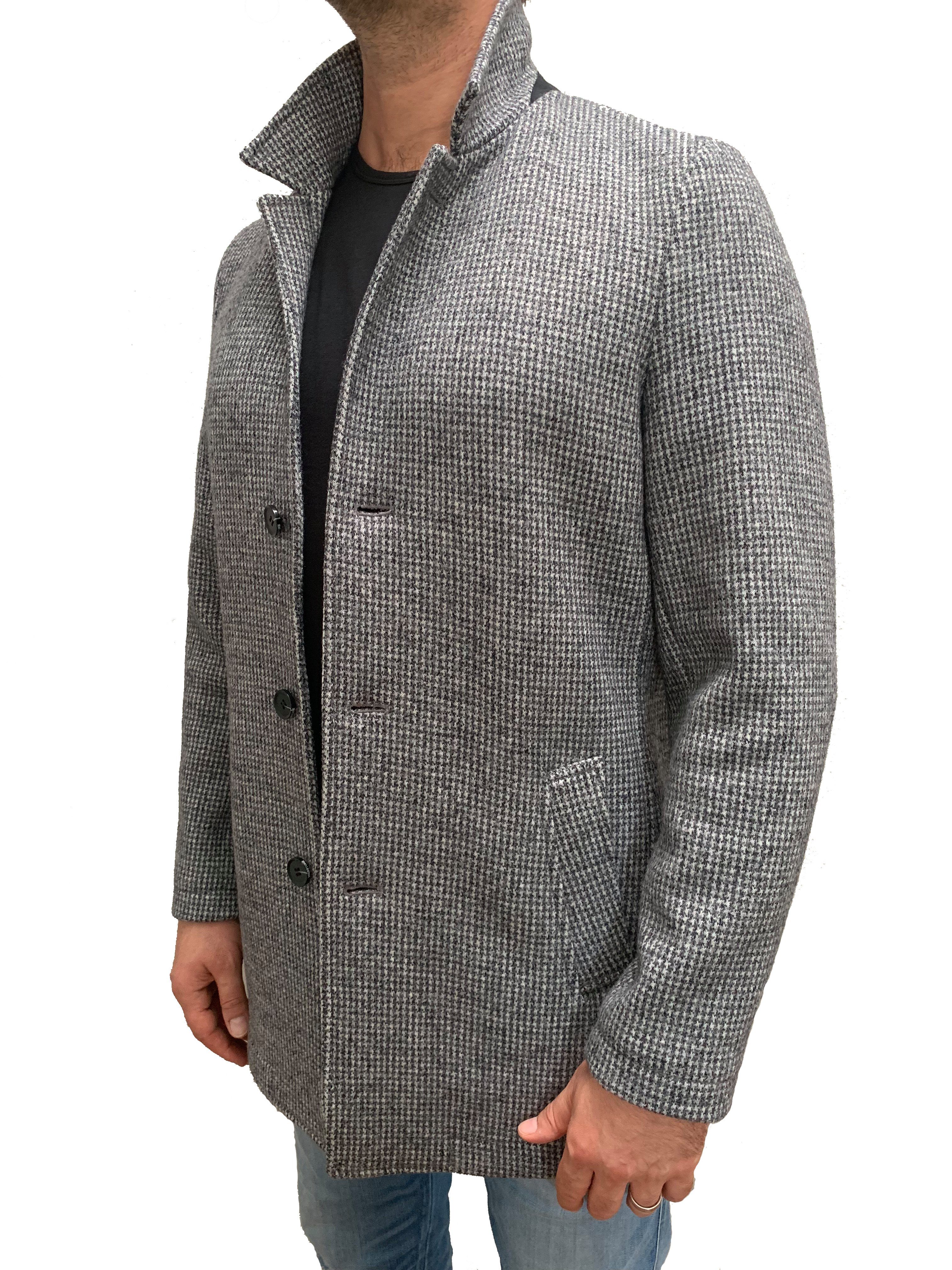 Milestone Wollmantel Milanos Herrenmantel aus Schurwolle