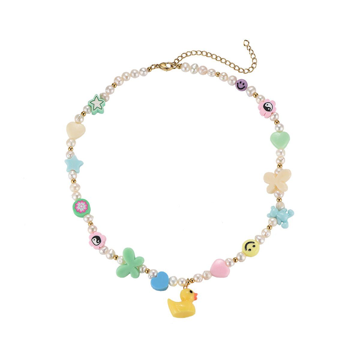 Cala Rose Edelstahlkette CRAZY DUCKY