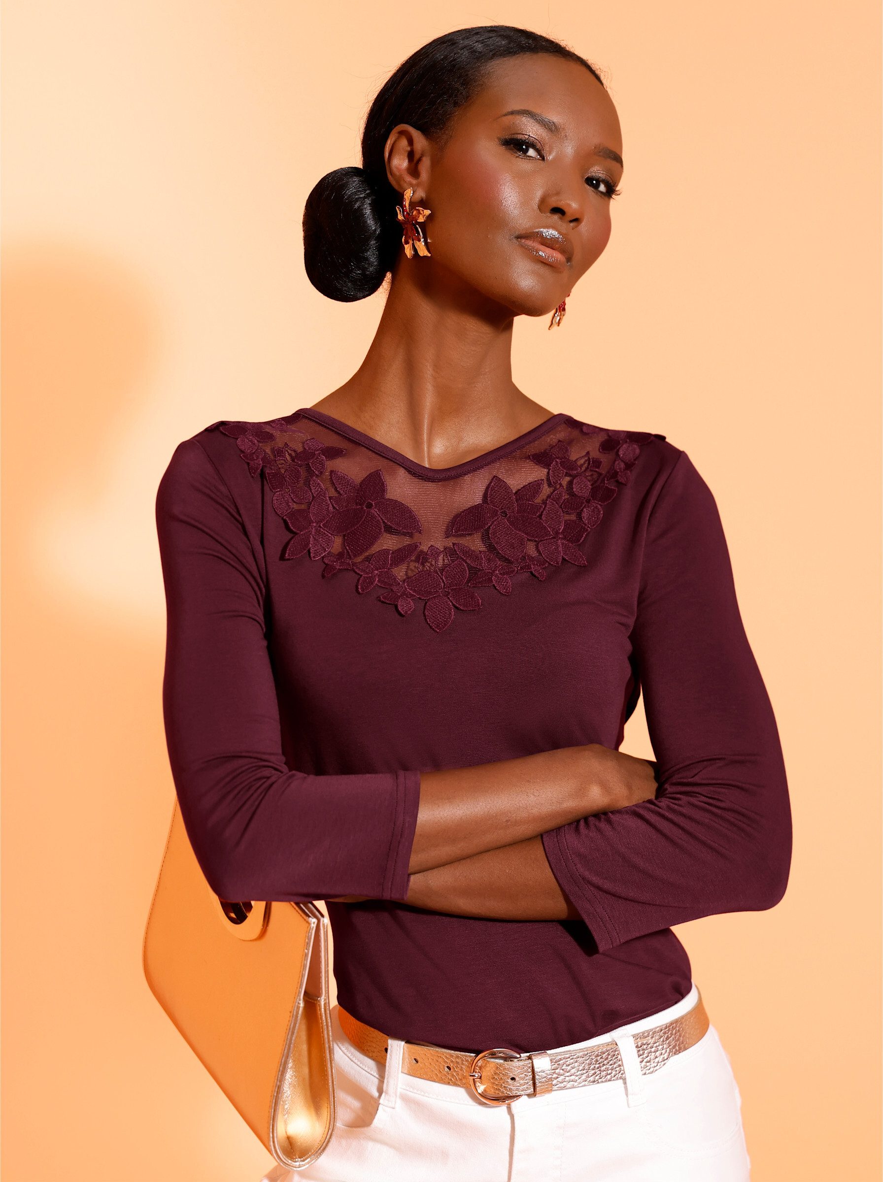 creation L T-Shirt 3/4-Arm-Shirt . günstig online kaufen