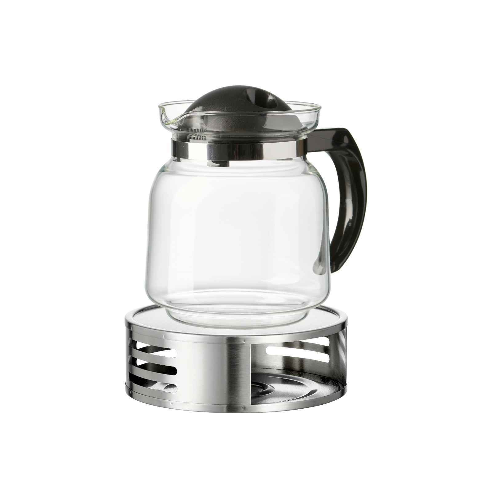 Ritzenhoff & Breker Teekanne Ravenna Teekanne mit Stövchen 1,15 l, 1150 l, (1x Teekanne, 1x Stövchen, 2-St)