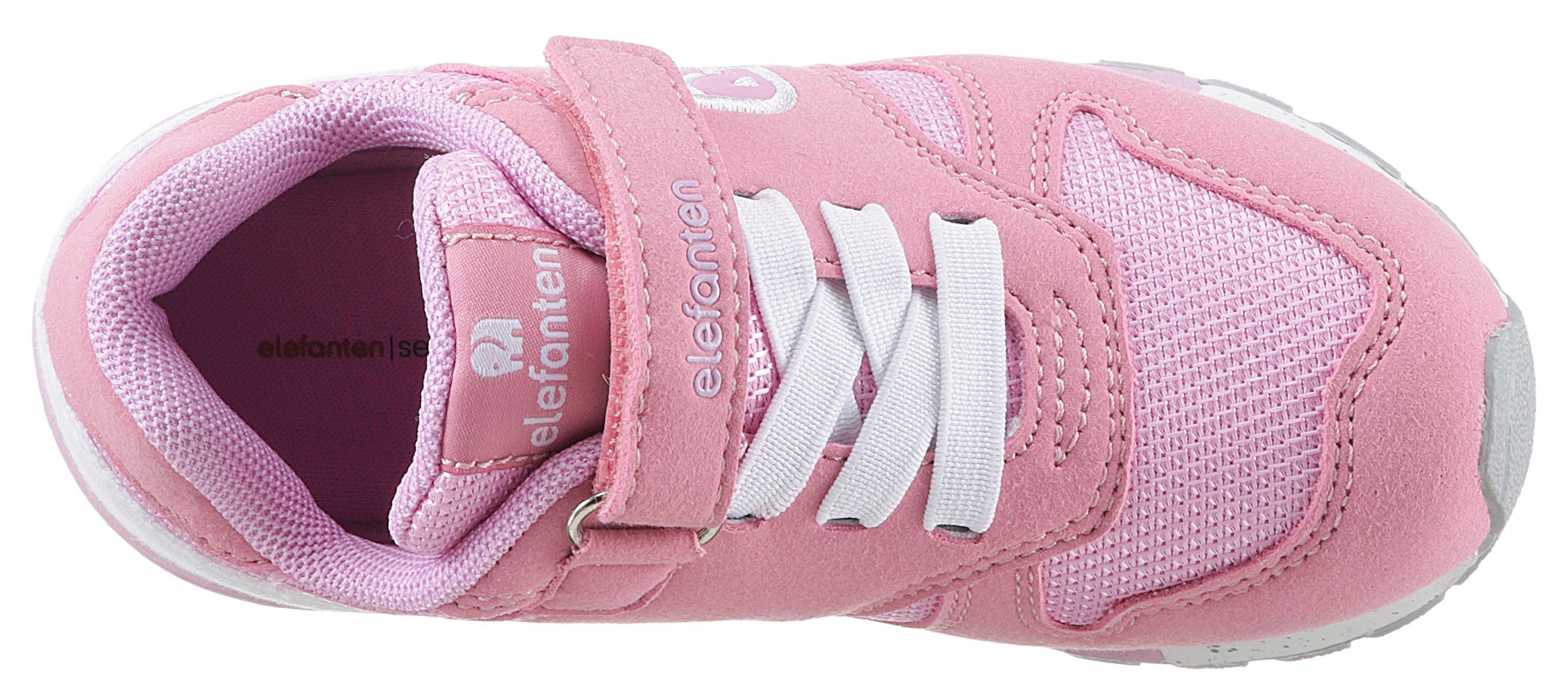 ELEFANTEN Hoppy WMS: Weit Sneaker pink-flieder Foam mit Memory weichem