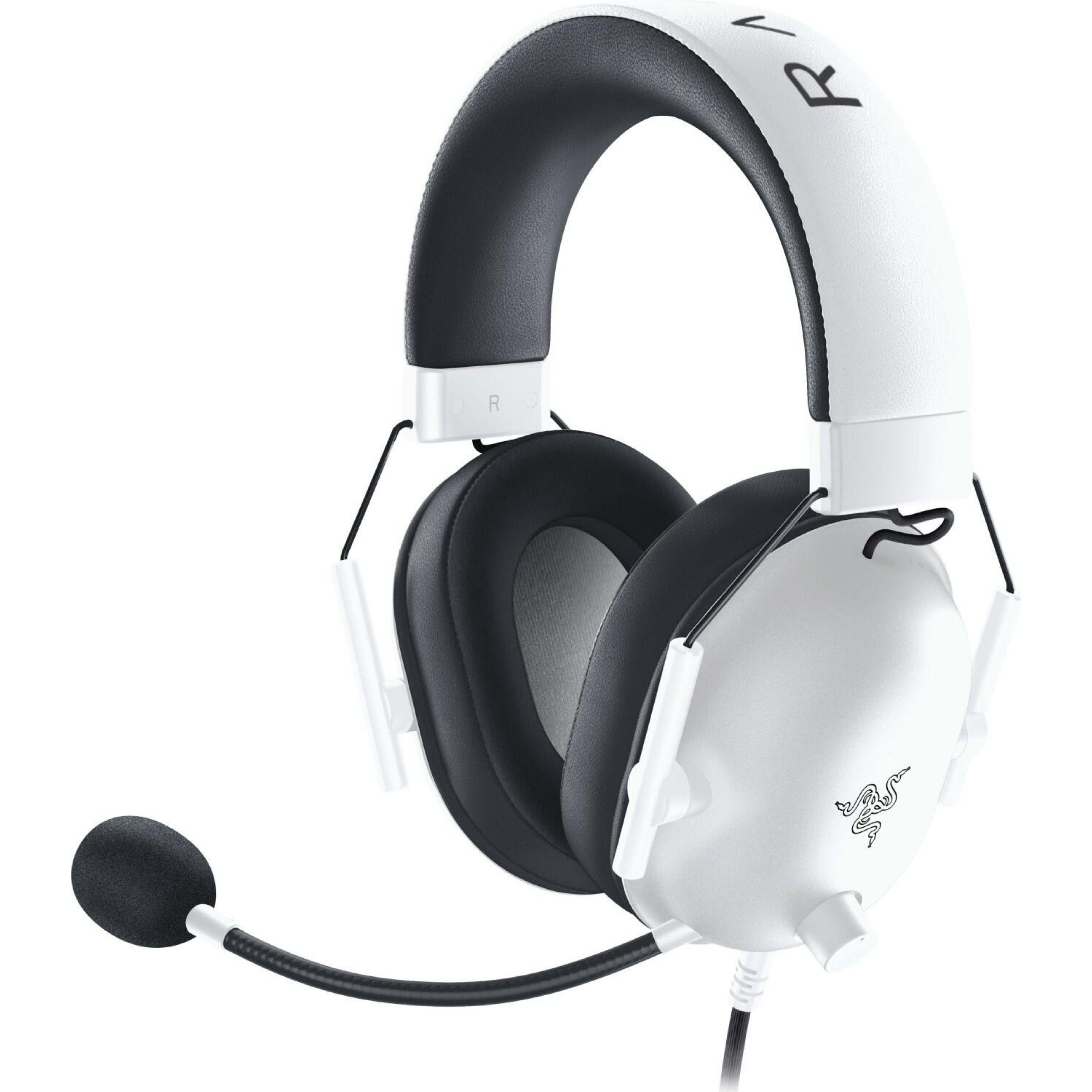RAZER Blackshark V2 X Over-ear Gaming Headset Schwarz Grün Gaming-Headset (Headset mit Mikrofon, Atmungsaktive Ohrpolster)