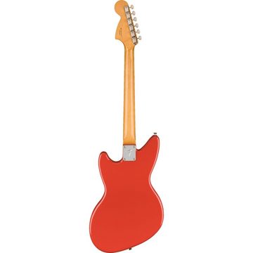 Fender E-Gitarre, Kurt Cobain Jag-Stang RW Fiesta Red - Signature E-Gitarre