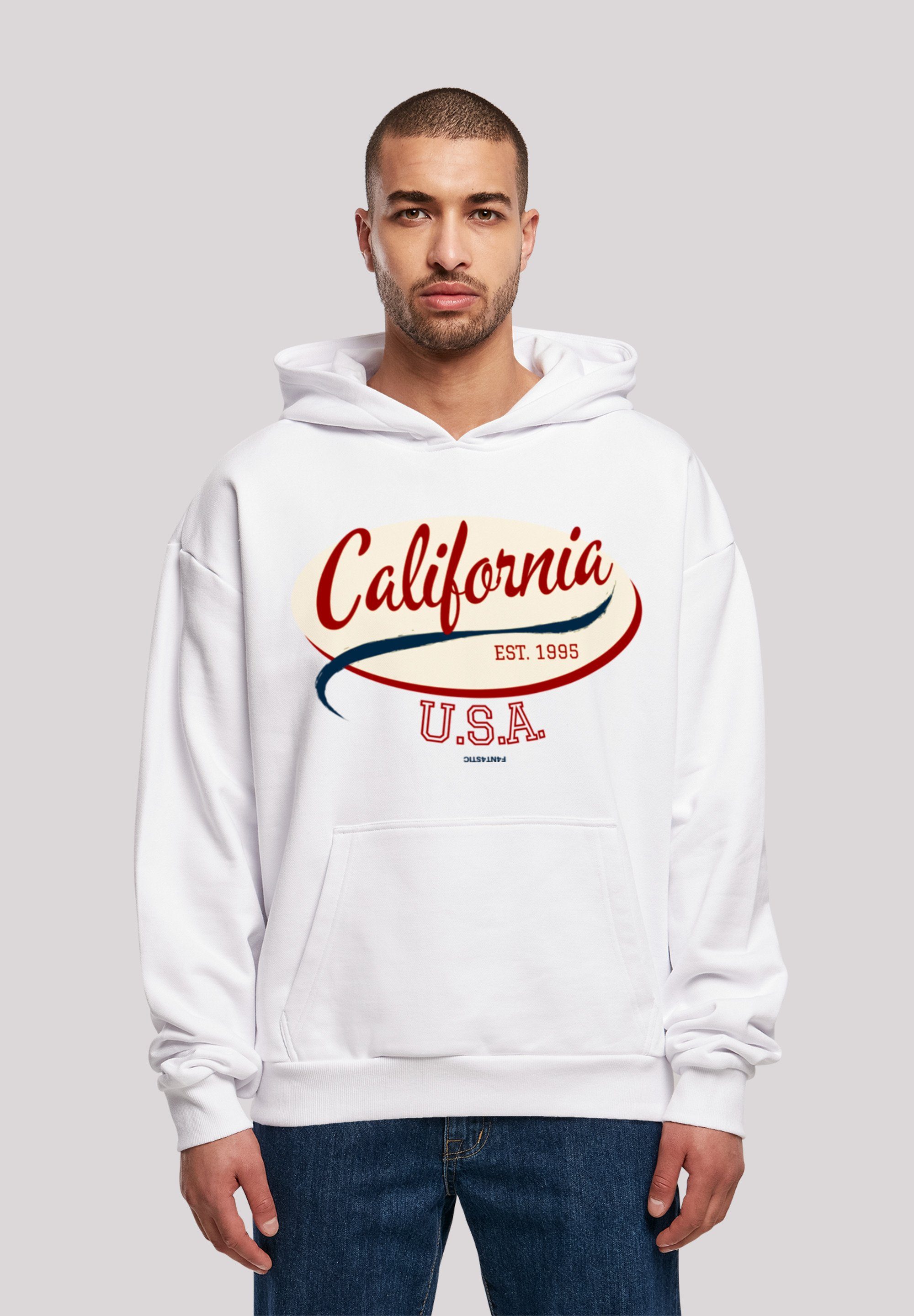 F4NT4STIC Kapuzenpullover California OVERSIZE HOODIE Print