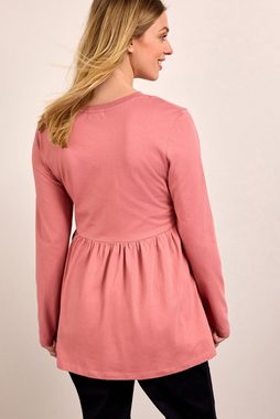 Next Stillshirt Still-Bluse mit Schößchen (1-tlg)