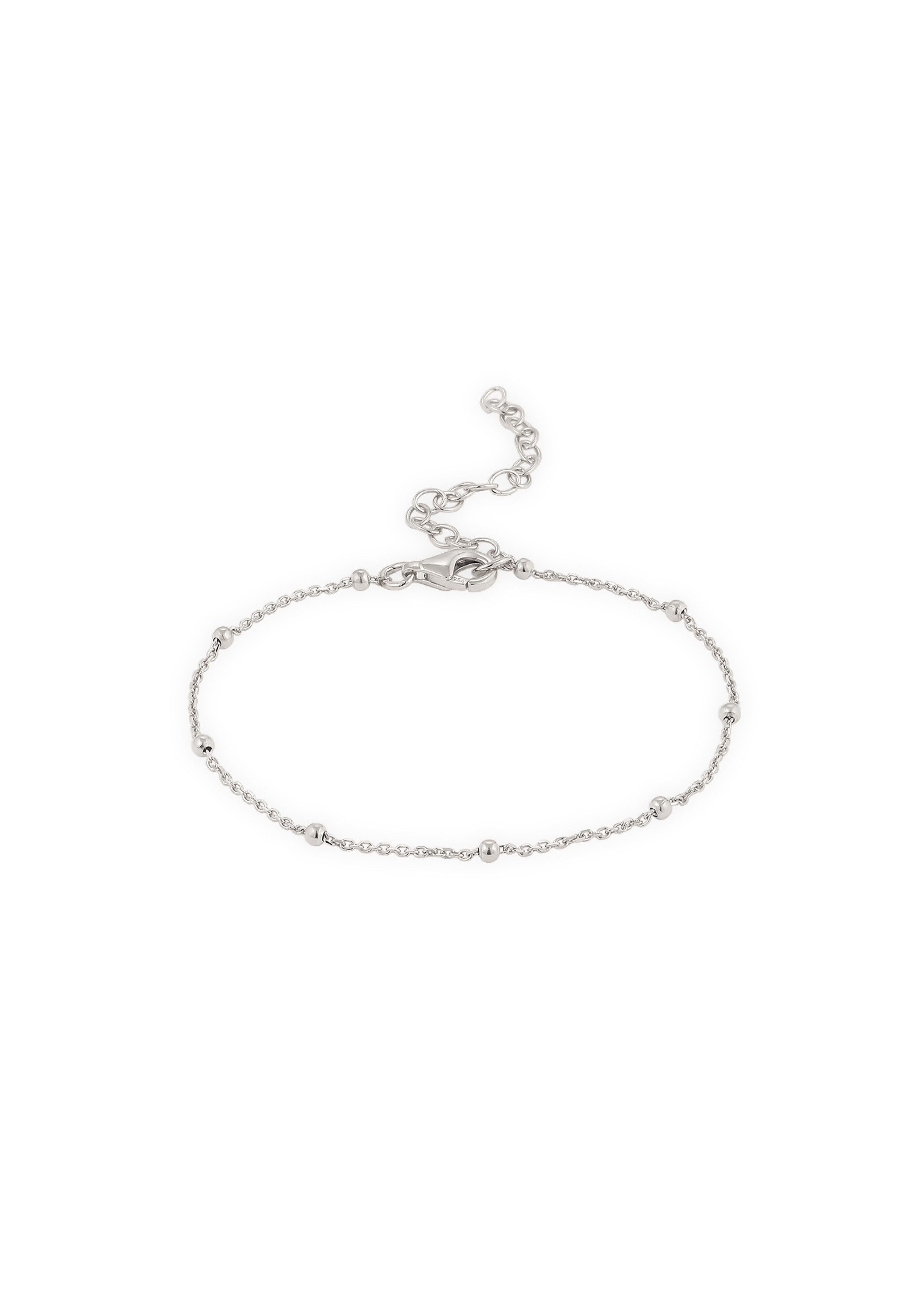 Stilnest Gliederarmband Satellite Ankerkette 925 Sterling Silber