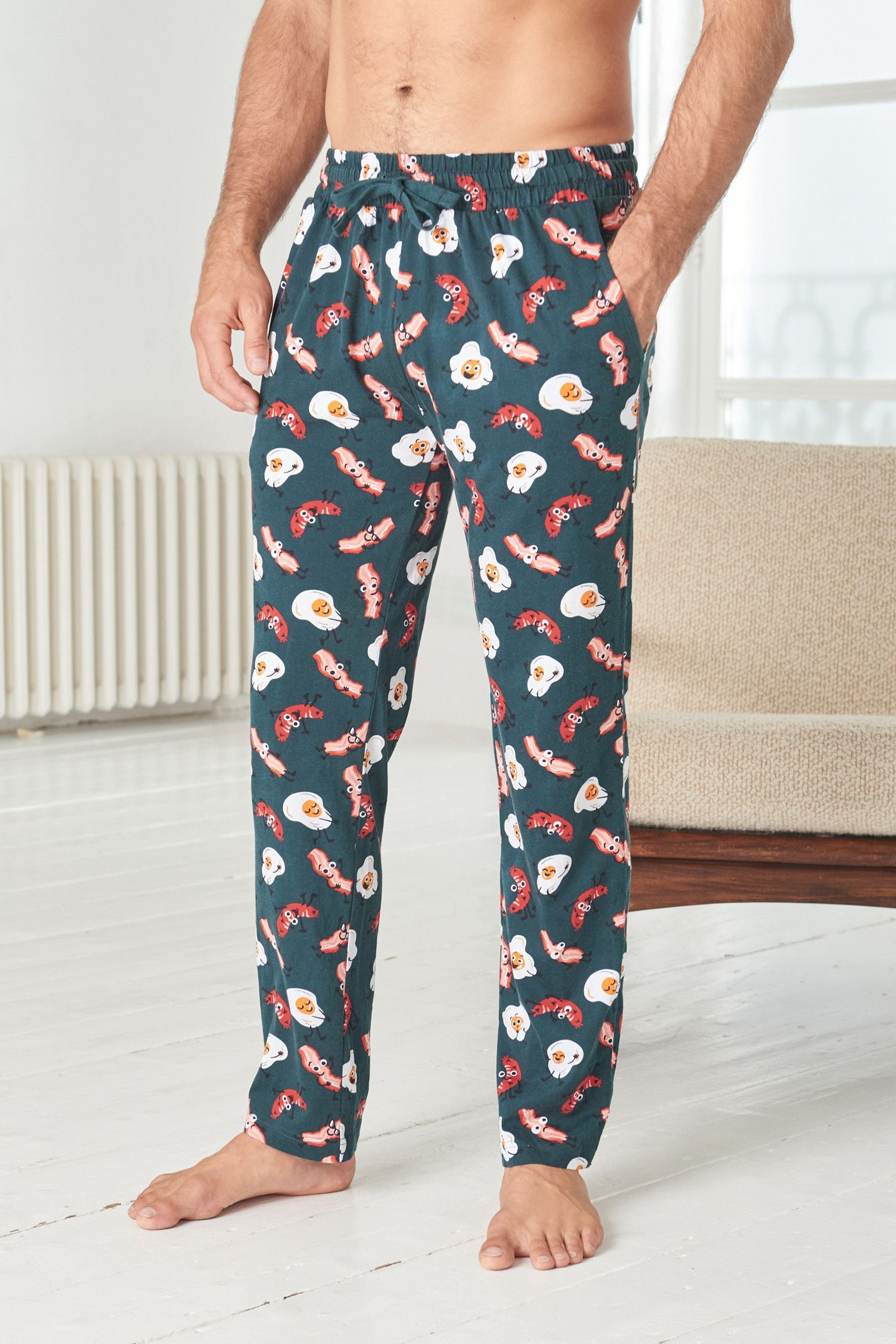 Générique Pyjamahose Für Herren, Weihnachten, Weihnachten, Weihnachten