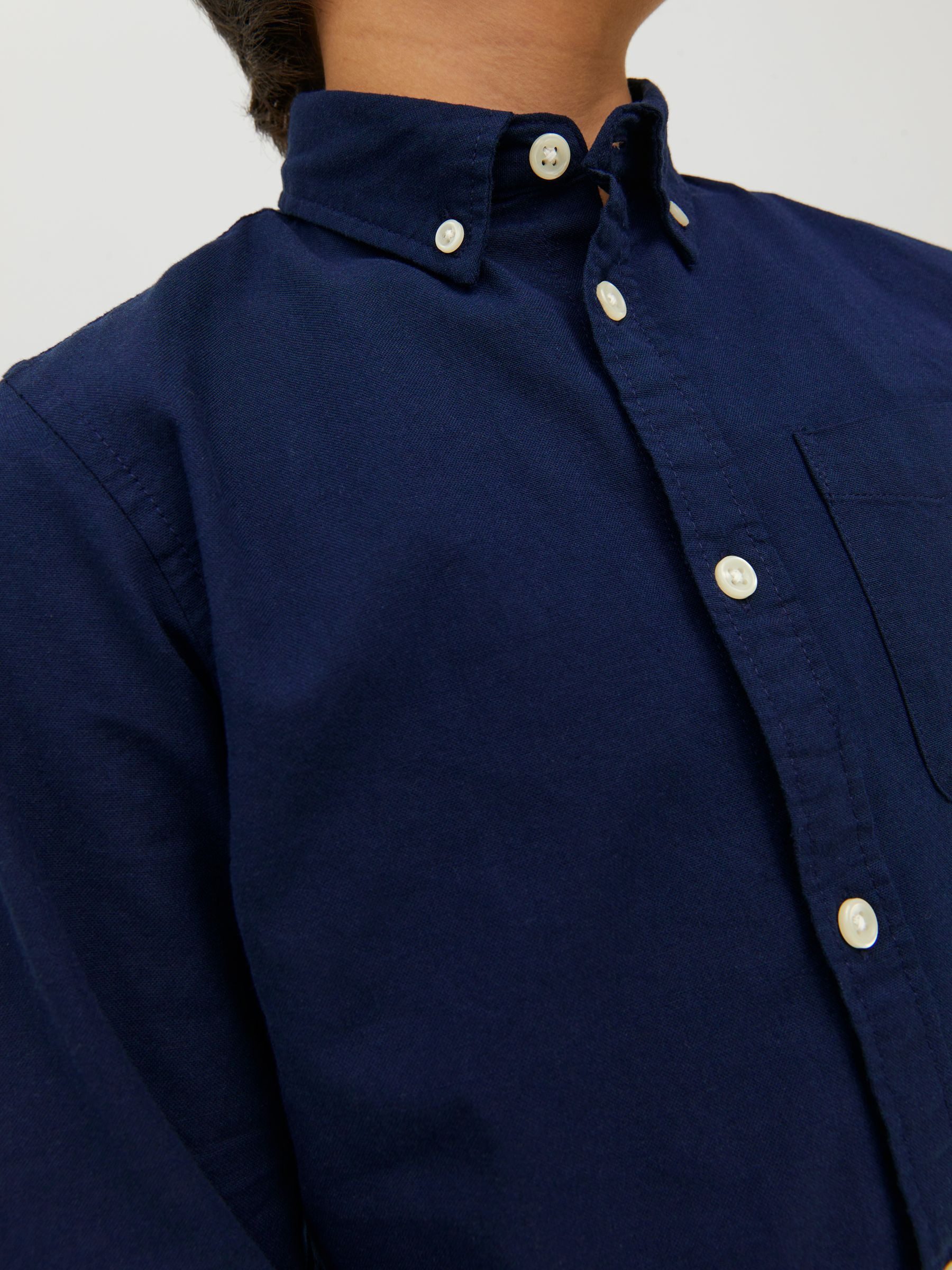 Jack & Jones Junior Langarmhemd JJEOXFORD SHIRT L/S NOOS JNR