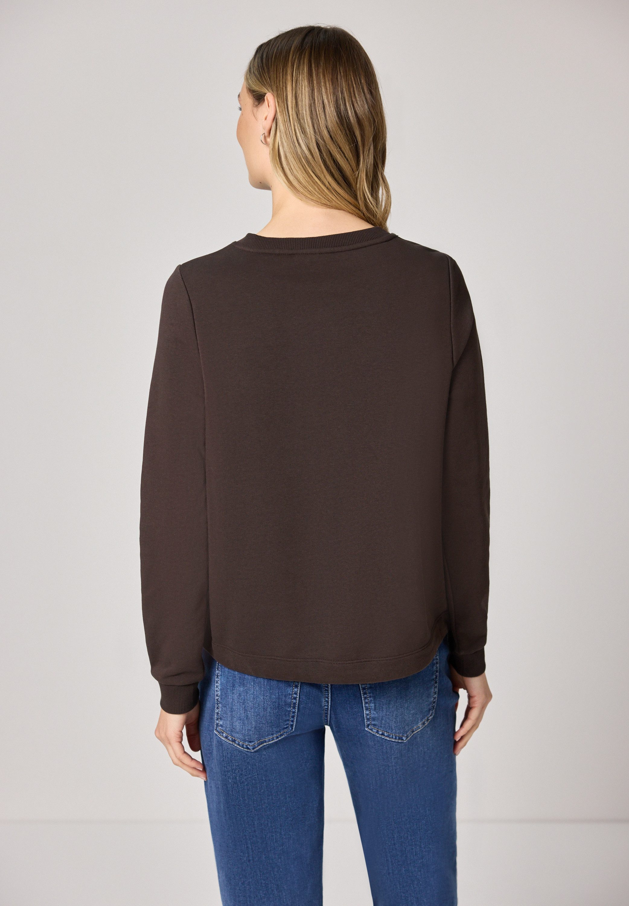 STREET ONE Sweatshirt mit Schriftzug günstig online kaufen