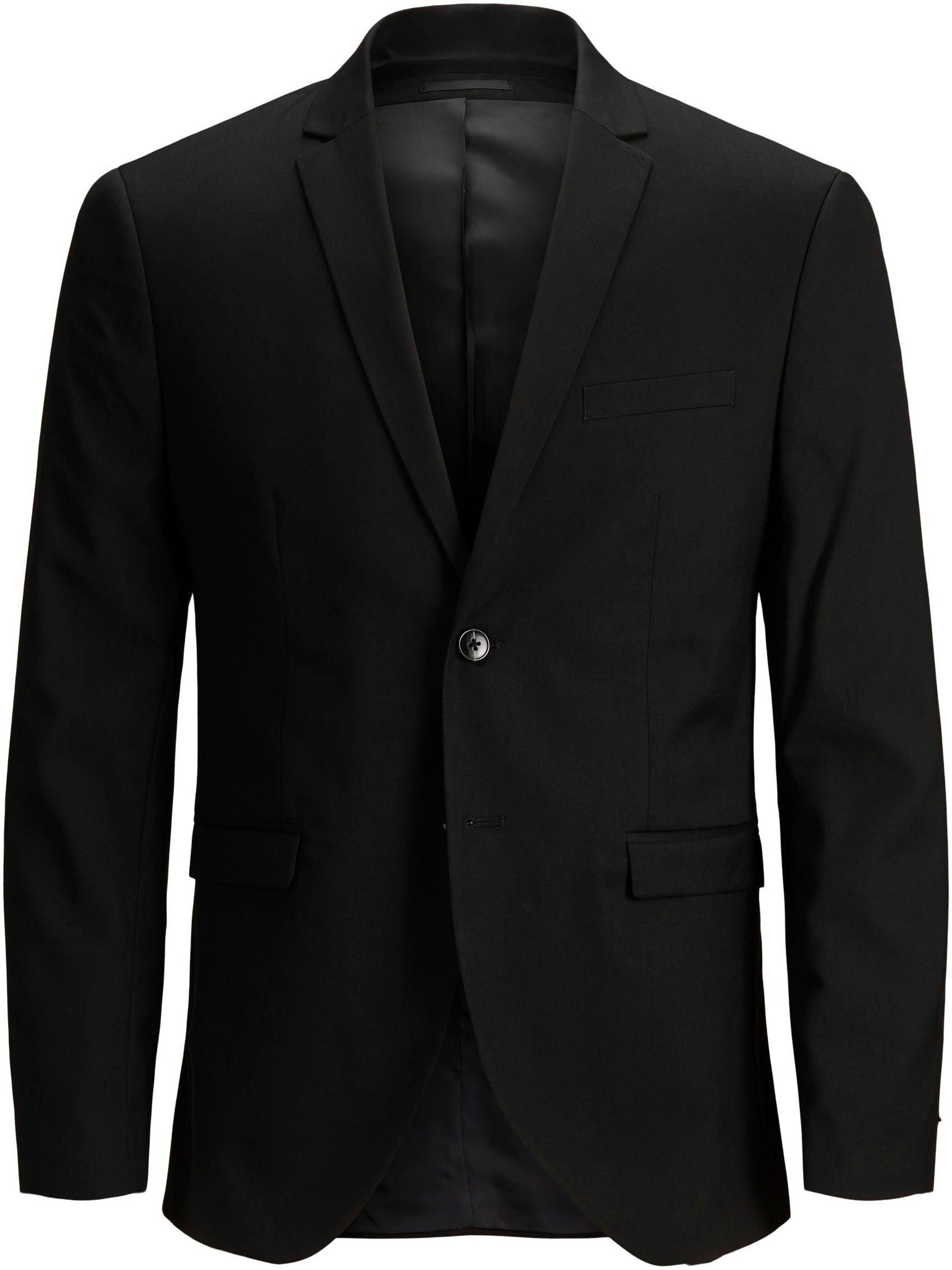 Jack & Jones Sakko JPRFRANCO Blazer mit 2-Knopf-Form und extra schmalem Schnitt unifarben, modisch, slim fit, Kunstfaser. Reduzierter Preis € 59,99. Unverbindliche Preisempfehlung € 79,99