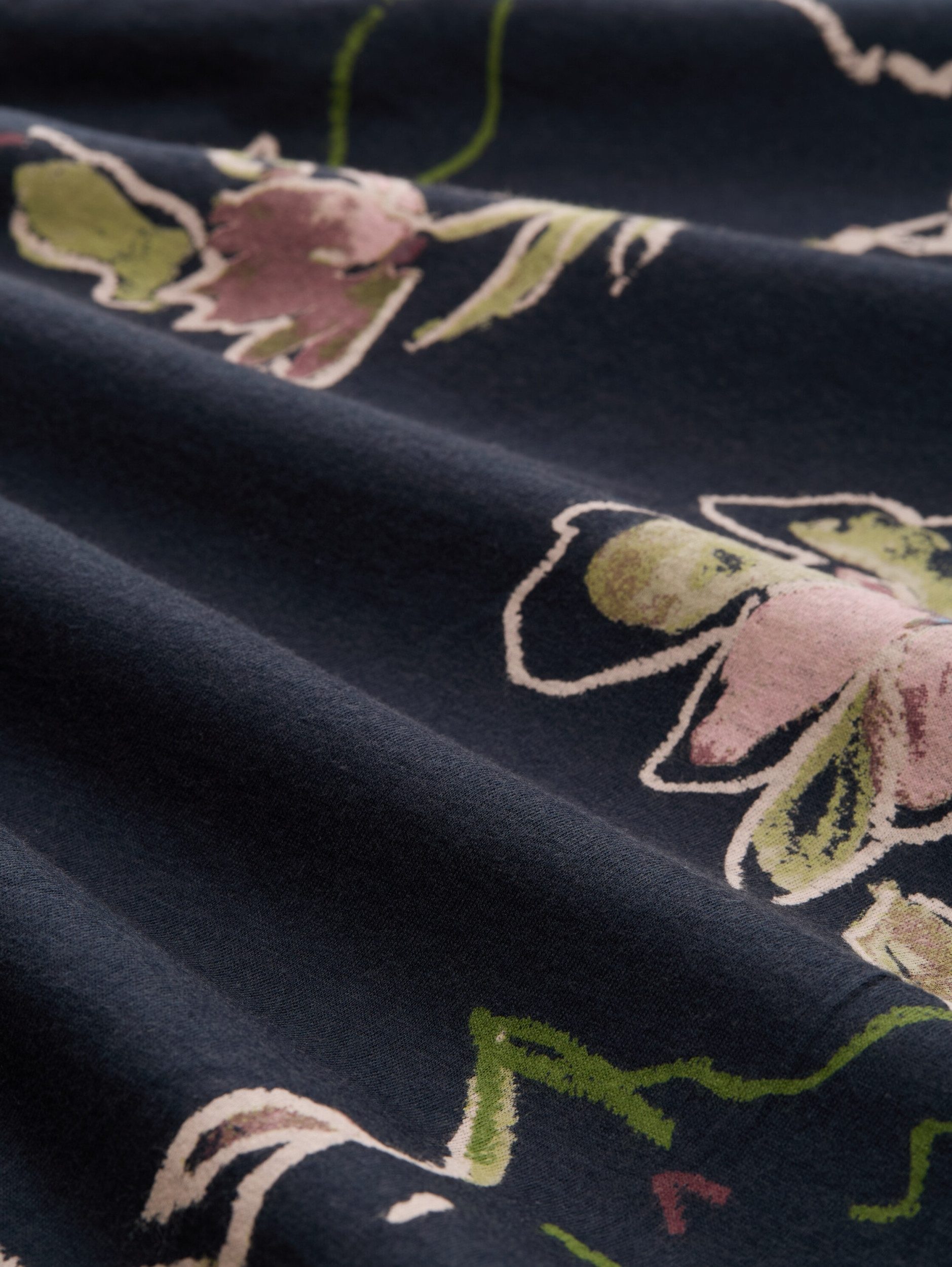 TOM TAILOR Denim Langarmshirt T-shirt alloverprinted blouse günstig online kaufen