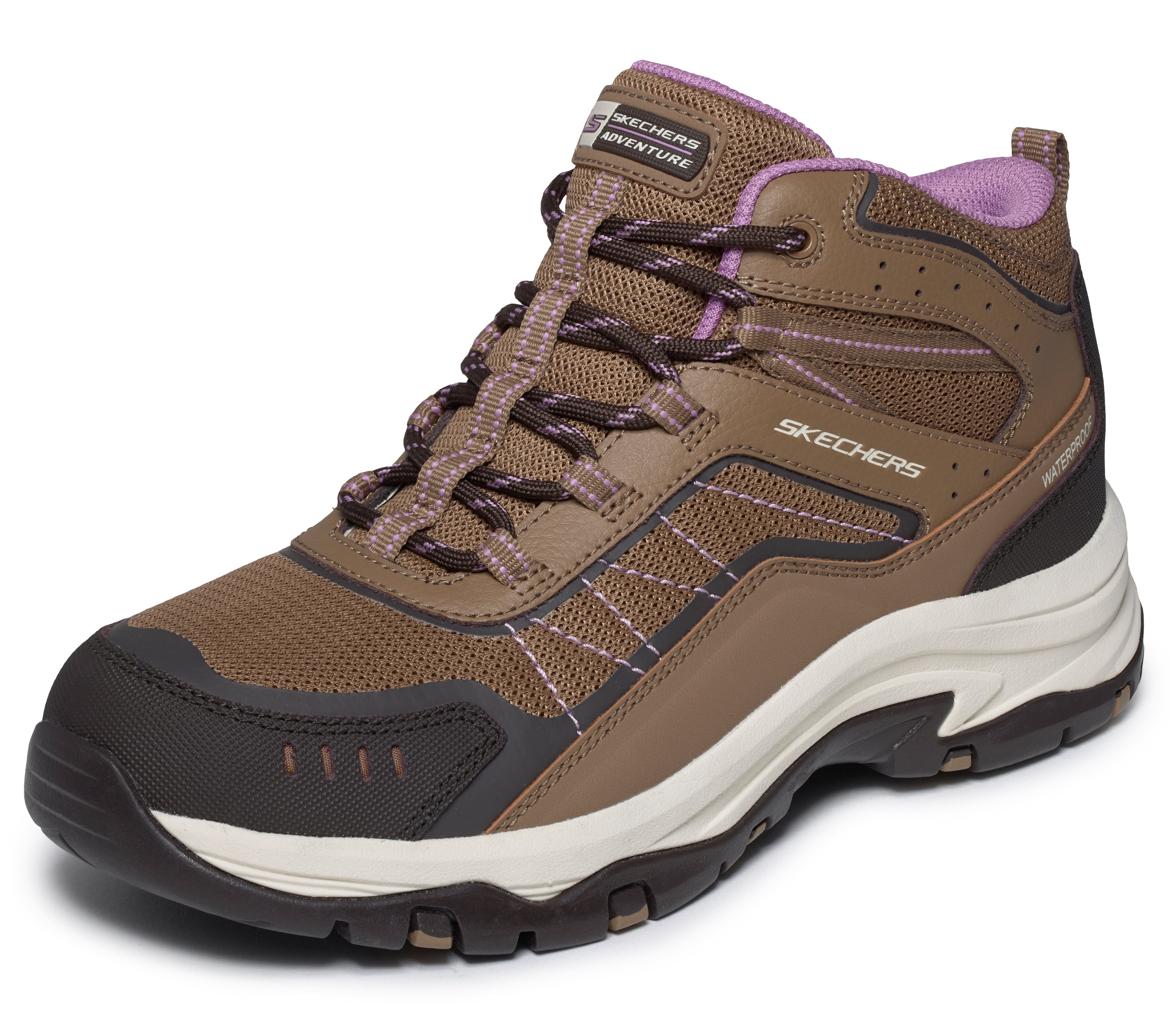 Skechers TREGO-ASHAWAY Schnürboots Outdoorschuh, Schnürschuh, Wanderschuh mit Relaxed Fit-Ausstattung