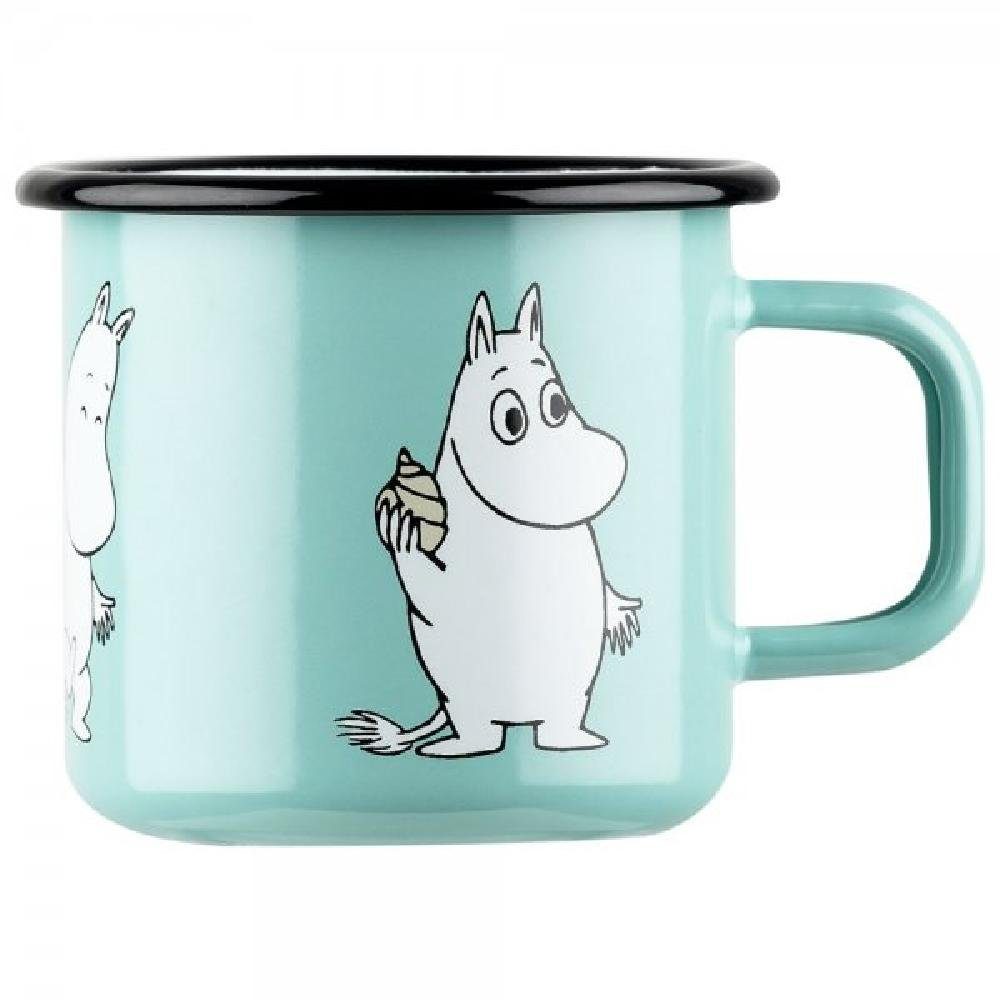 Muurla Kindergeschirr-Set Tasse Mumins Moomin Mint (370 ml)