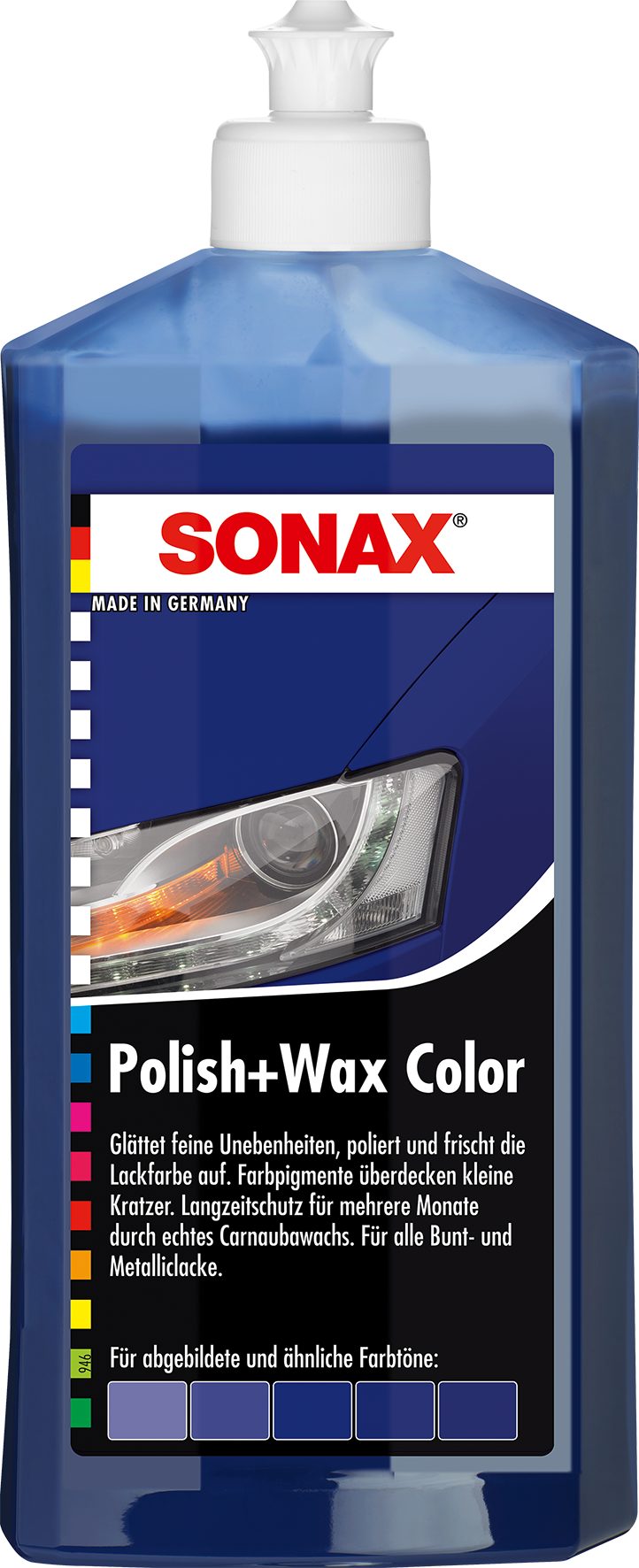 Sonax SONAX Polish & Wax Color NanoPro blau 500 ml Lackpolitur
