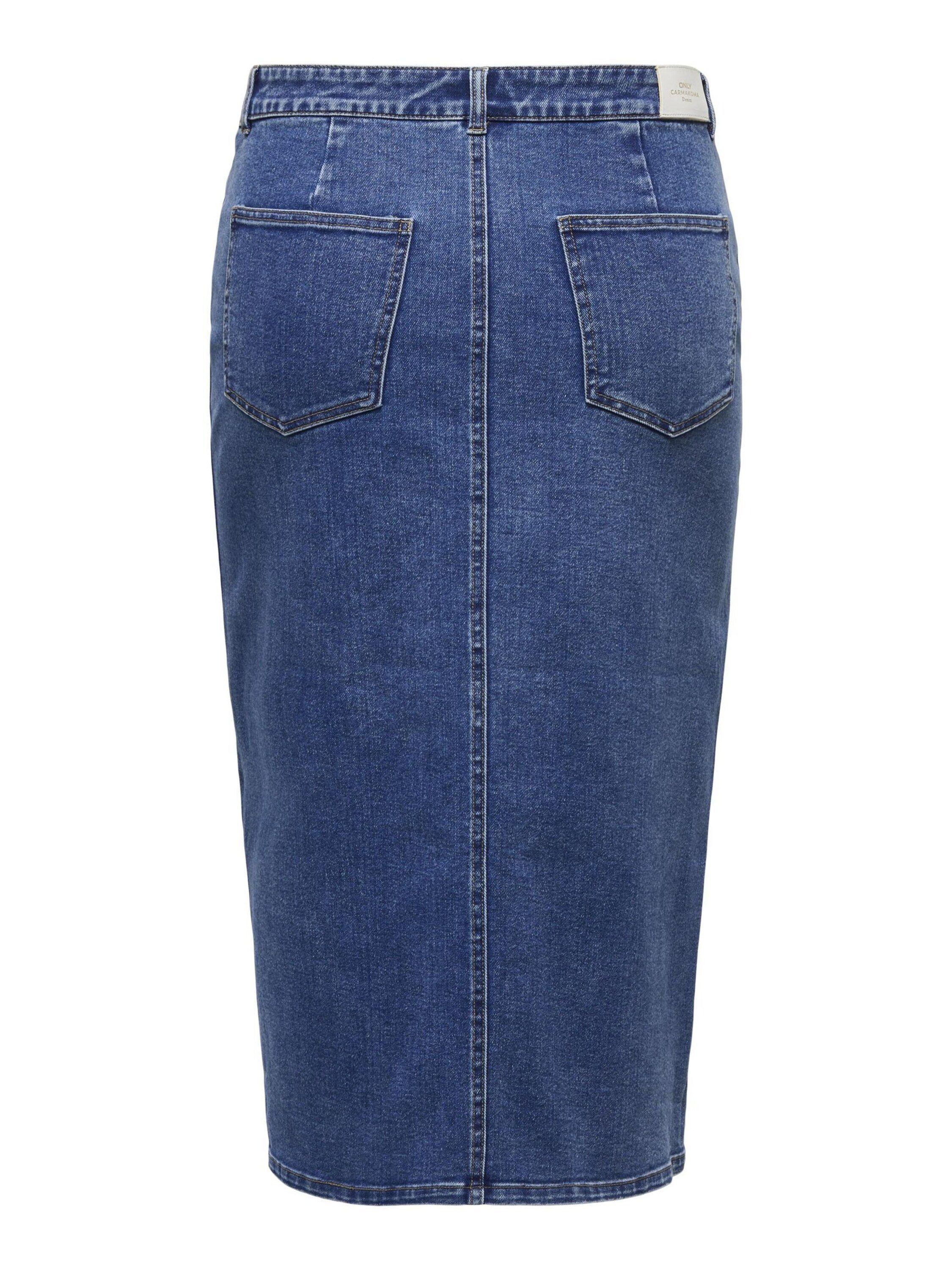 ONLY CARMAKOMA Jeansrock (1-tlg) Patches günstig online kaufen