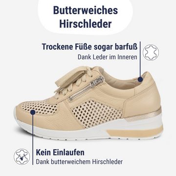 vitaform Damenschuhe Sneaker Hirschleder Sneaker