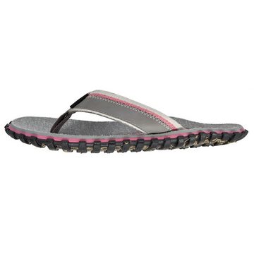 Gumbies Cairns in Pink T-Strap-Zehentrenner aus recycelten Materialien »in farbenfrohen Designs«