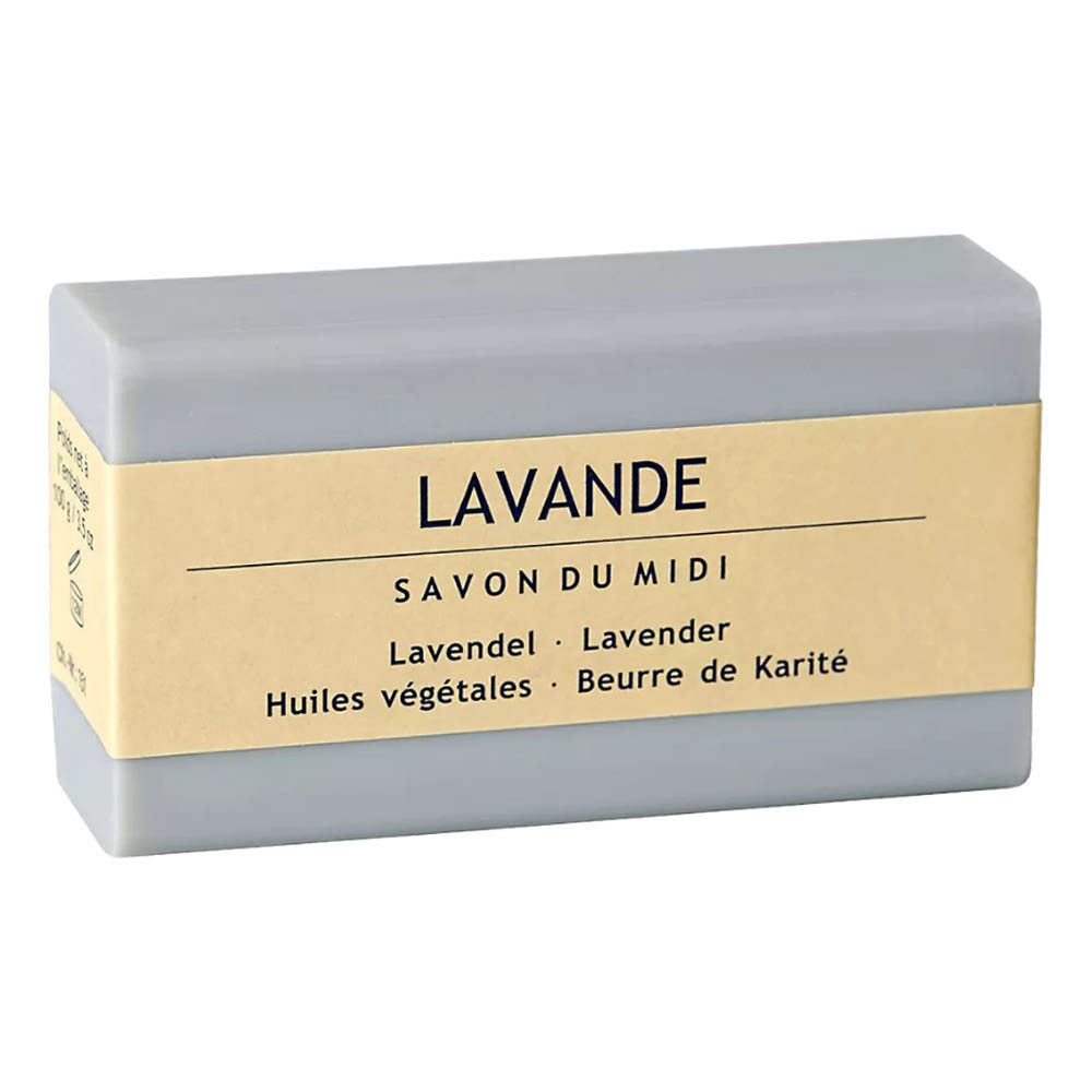 Savon du Midi Handseife Seife mit Karitébutter - Lavendel 100g