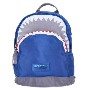 Depesche Kinderrucksack Depesche Kinder Rucksack Dino World Hai UNDERWATER blau (Stück, Stück)