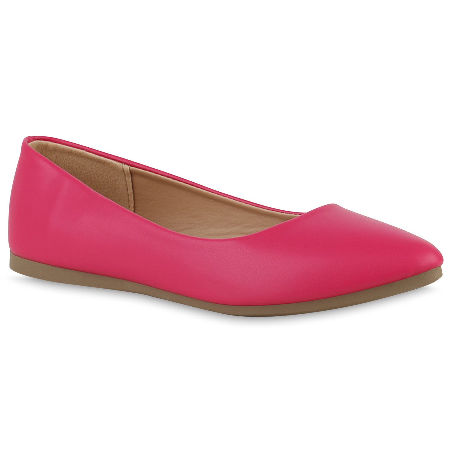 VAN HILL 840124 Ballerina Damen Klassische Ballerinas Slippers Basic Schlup günstig online kaufen