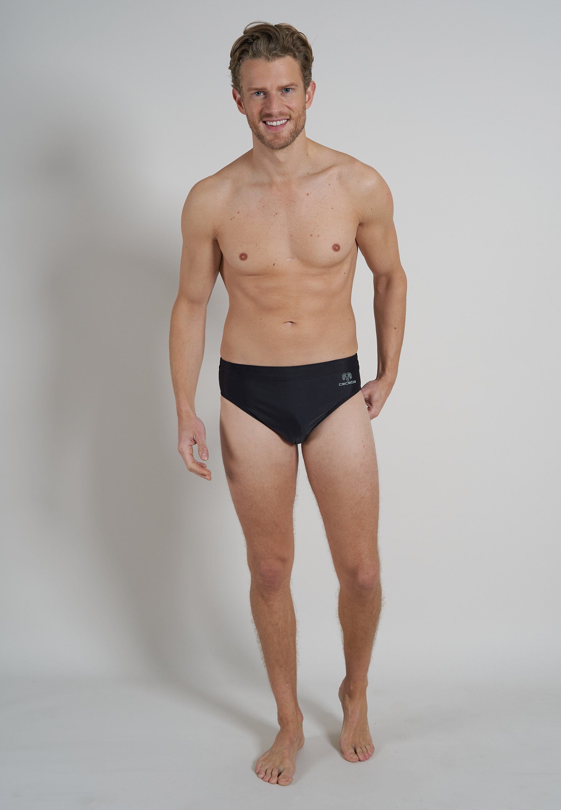 CECEBA Badehose CECEBA Herren Badeslip schwarz günstig online kaufen